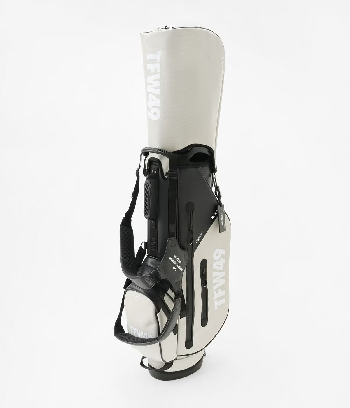 TFW49 NYLON CADDIE BAG GREIGExBLK
