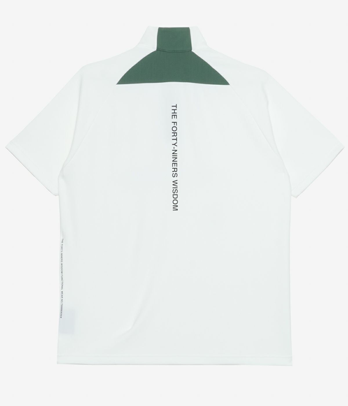 TFW49 HALF ZIP SS MOCKNECK