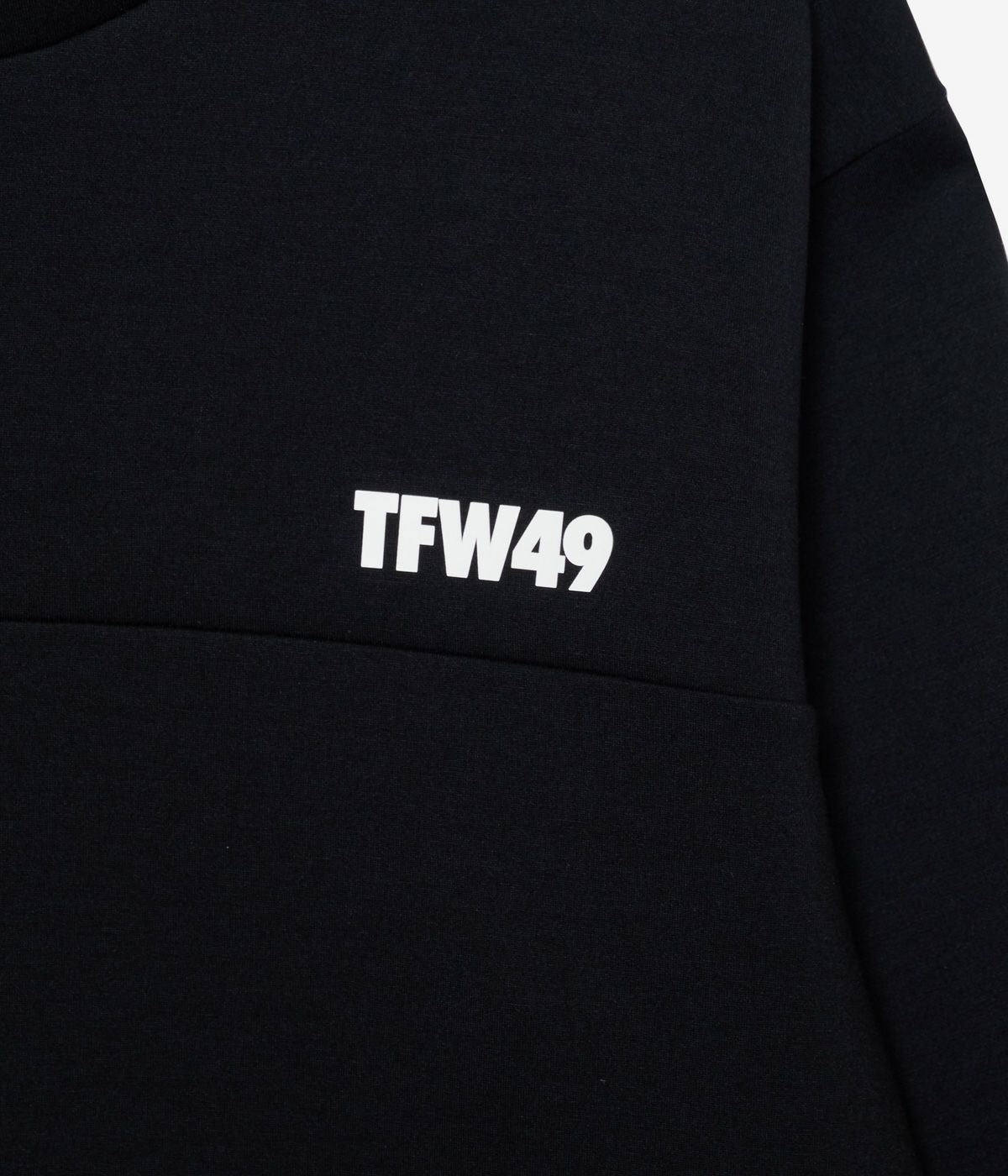 CARDBOARD MATERIAL HOODIE BLACK