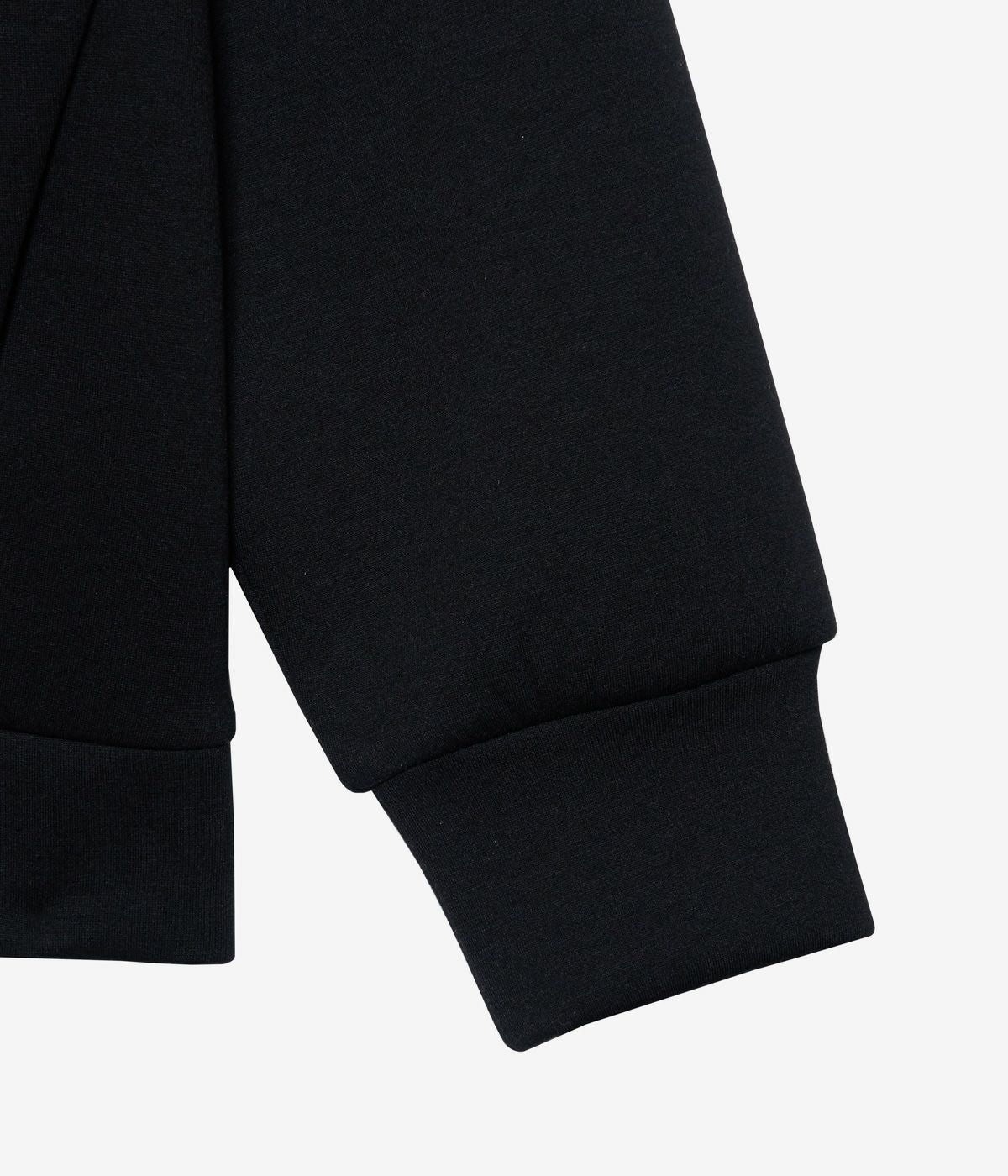 CARDBOARD MATERIAL HOODIE BLACK