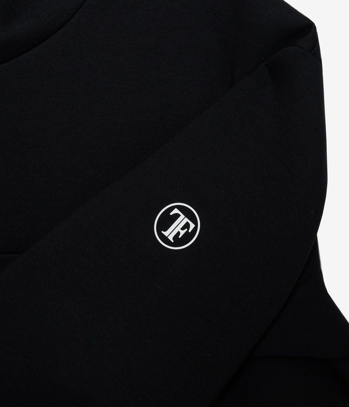 CARDBOARD MATERIAL HOODIE BLACK