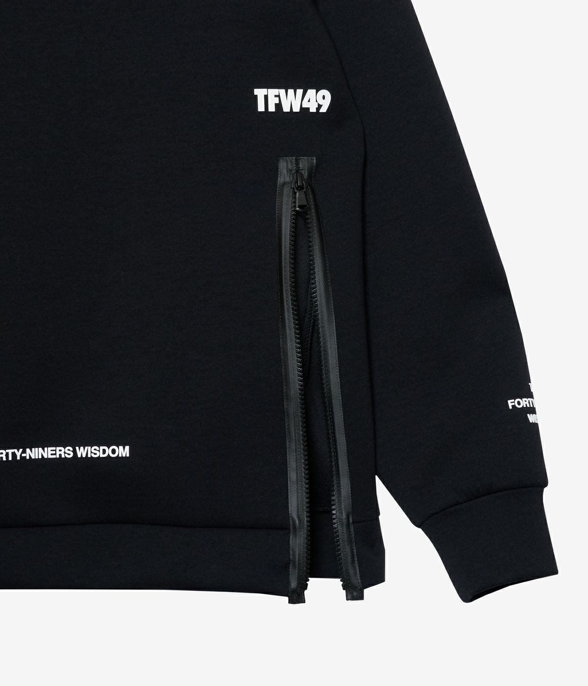 CARDBOARD MATERIAL HOODIE BLACK