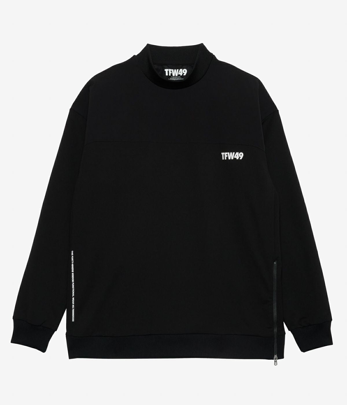 TFW49 HALF MOCKNECK TEE