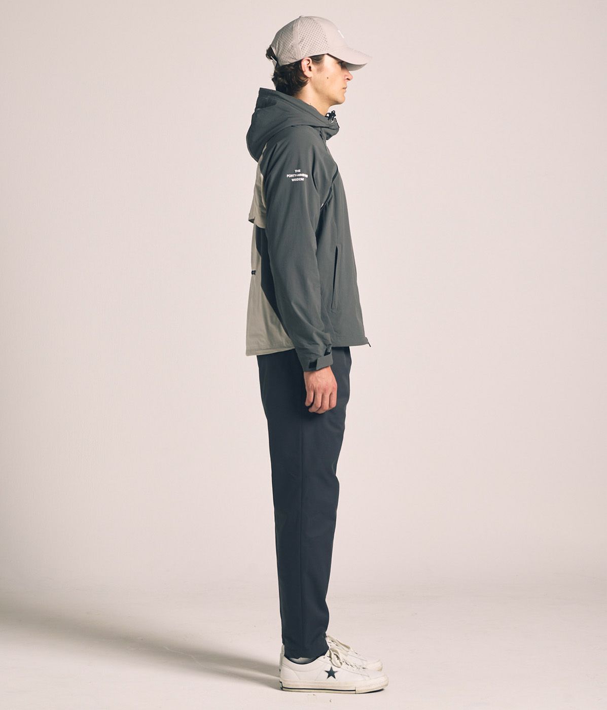 TFW49 OCTA DETACHABLE 2WAY BLOUSON BLKxGREY