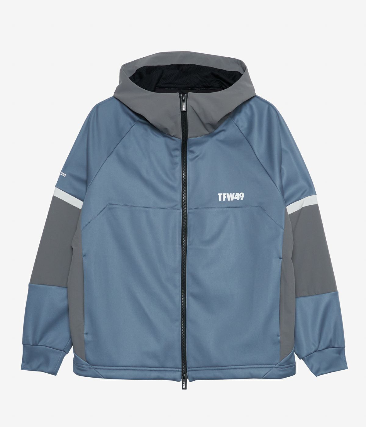 TFW49 FULL ZIP COMBINATION BLOUSON BLUEGREY