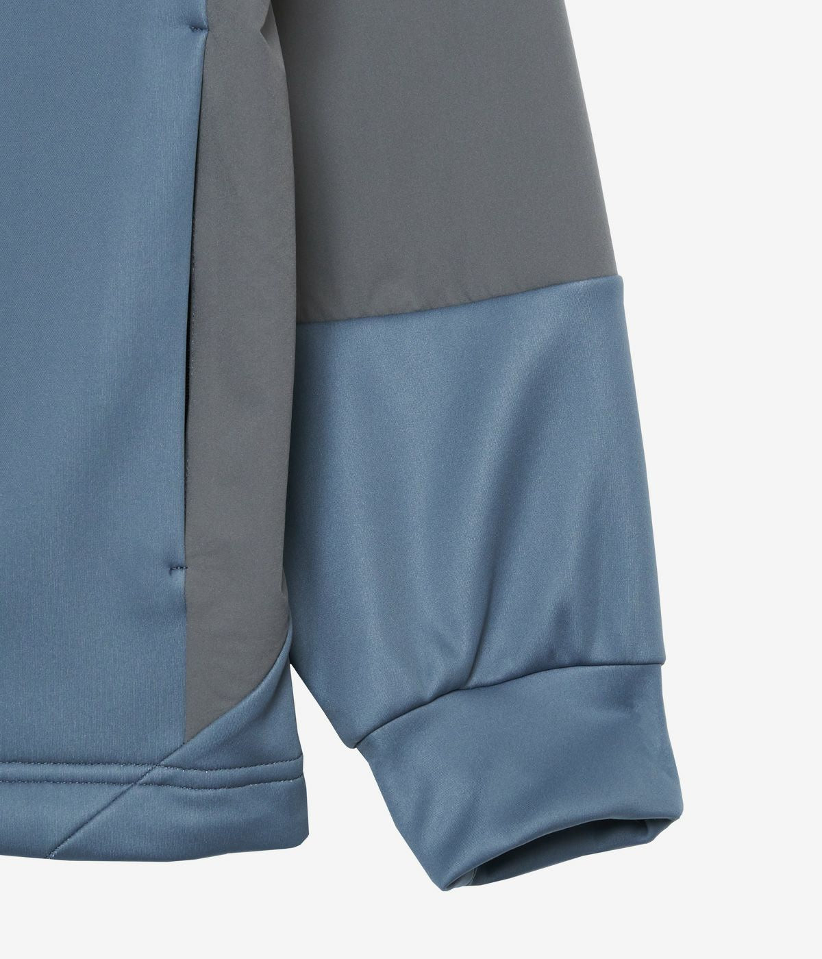 TFW49 FULL ZIP COMBINATION BLOUSON BLUEGREY