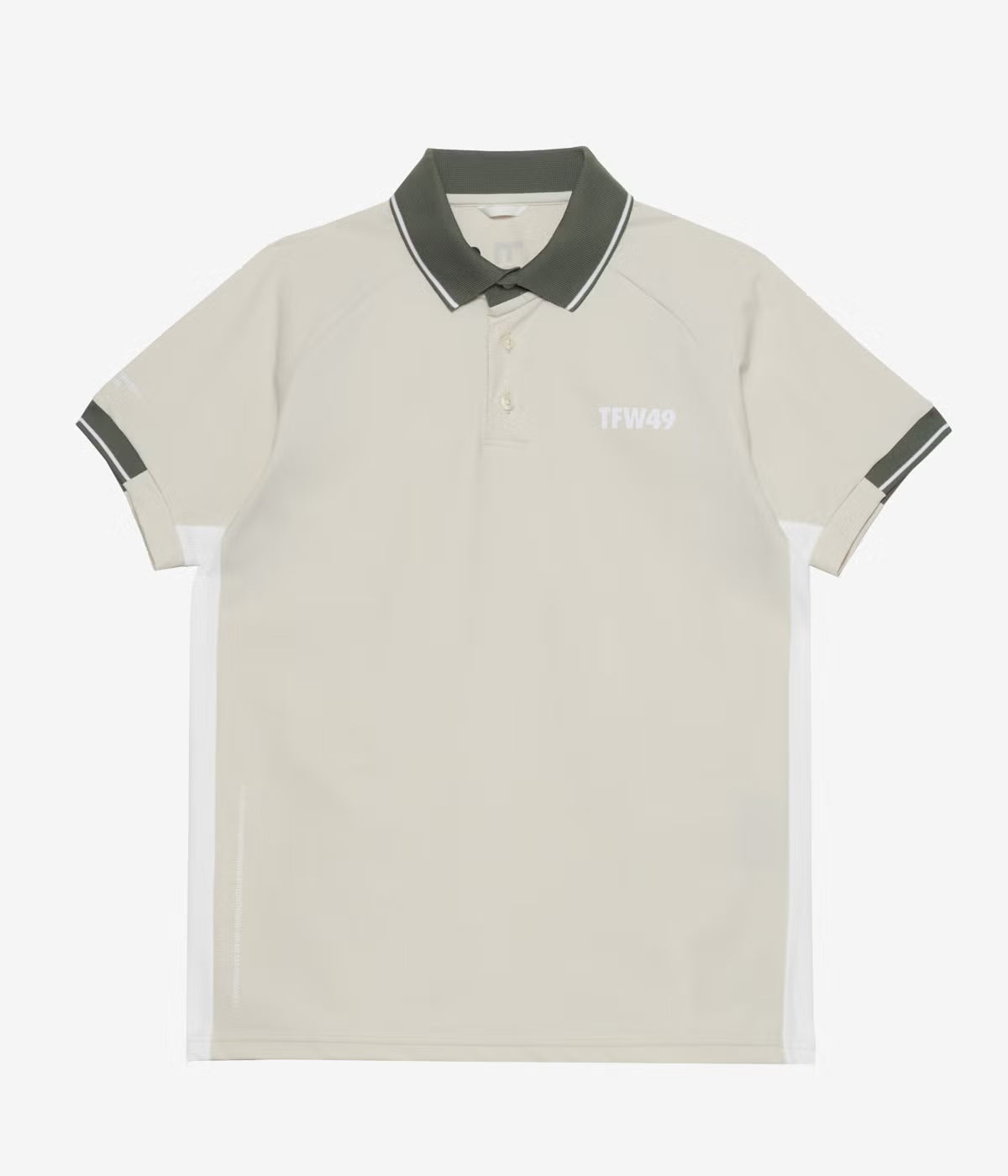 TFW49 LINE SLEEVE POLO IVORY