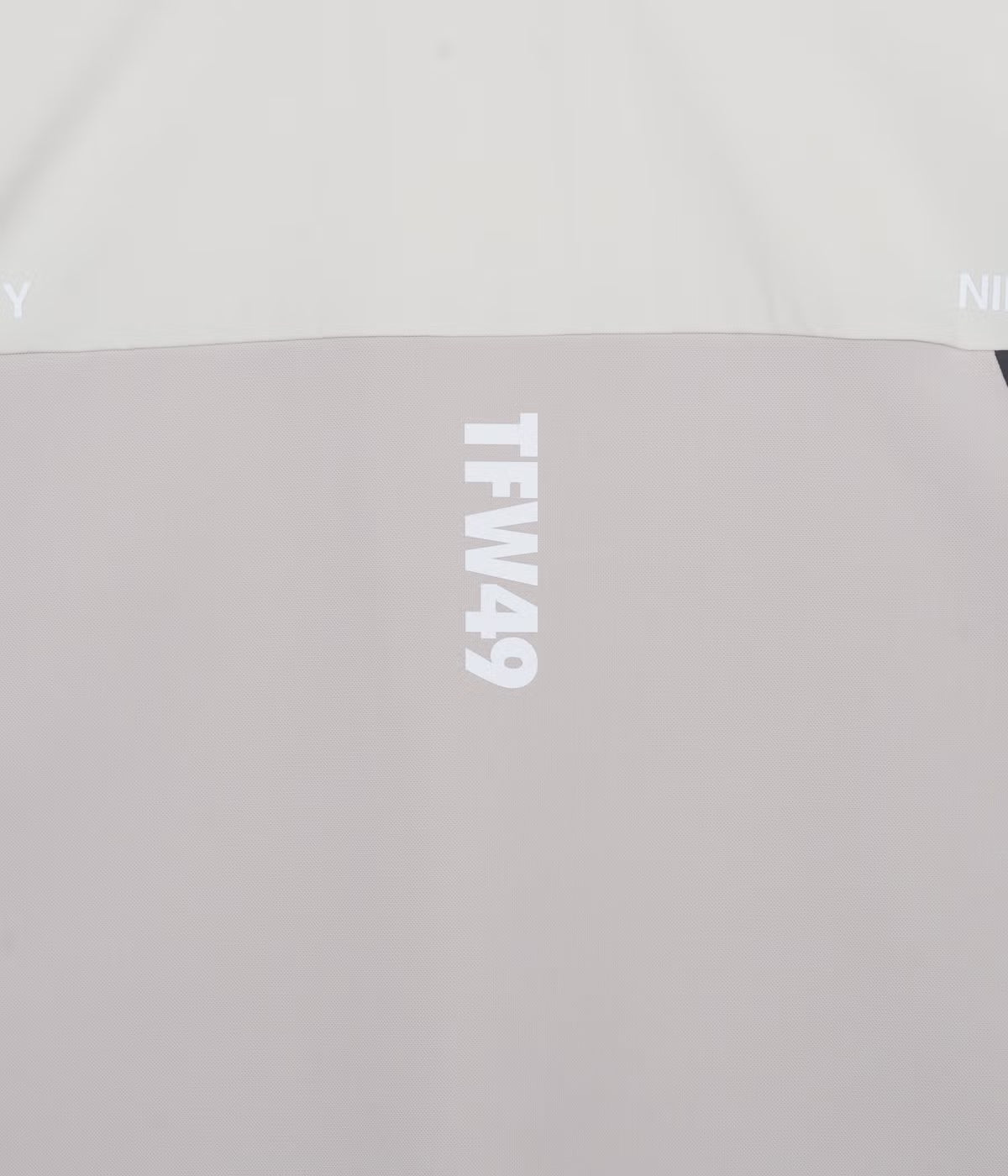 TFW49 WIDE SHORT SLEEVE MOCKNECK BLACK