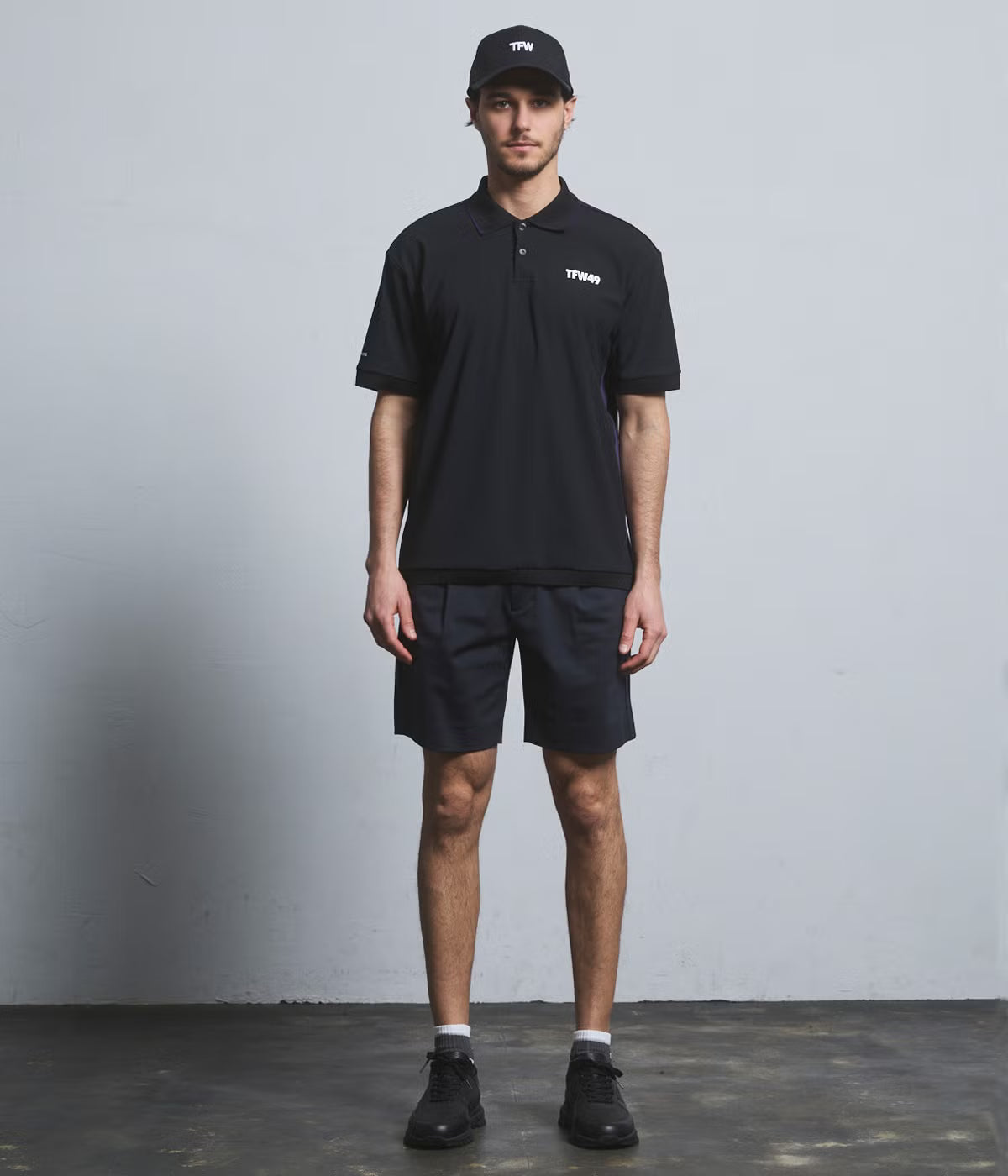 TFW49 NEW SIGNATURE SS REGULAR POLO NAVY