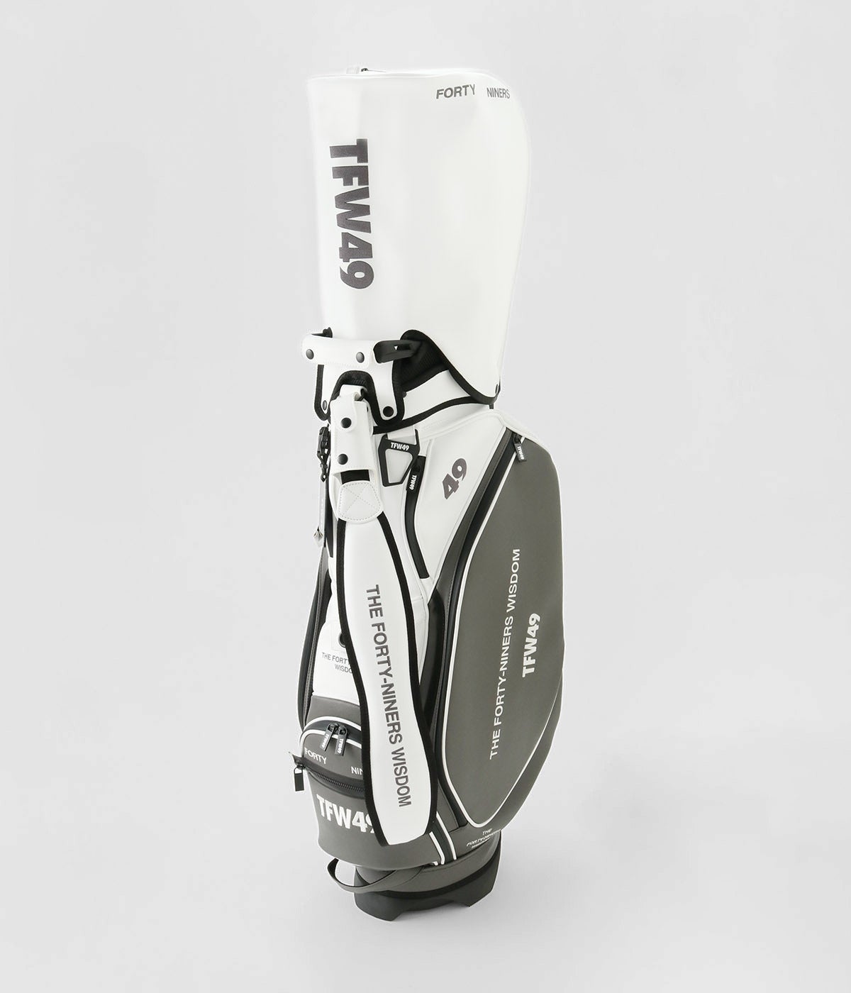 TFW49 ティーエフダブリュー LEATHER CADDIE BAG T132610004 WHTxGREY