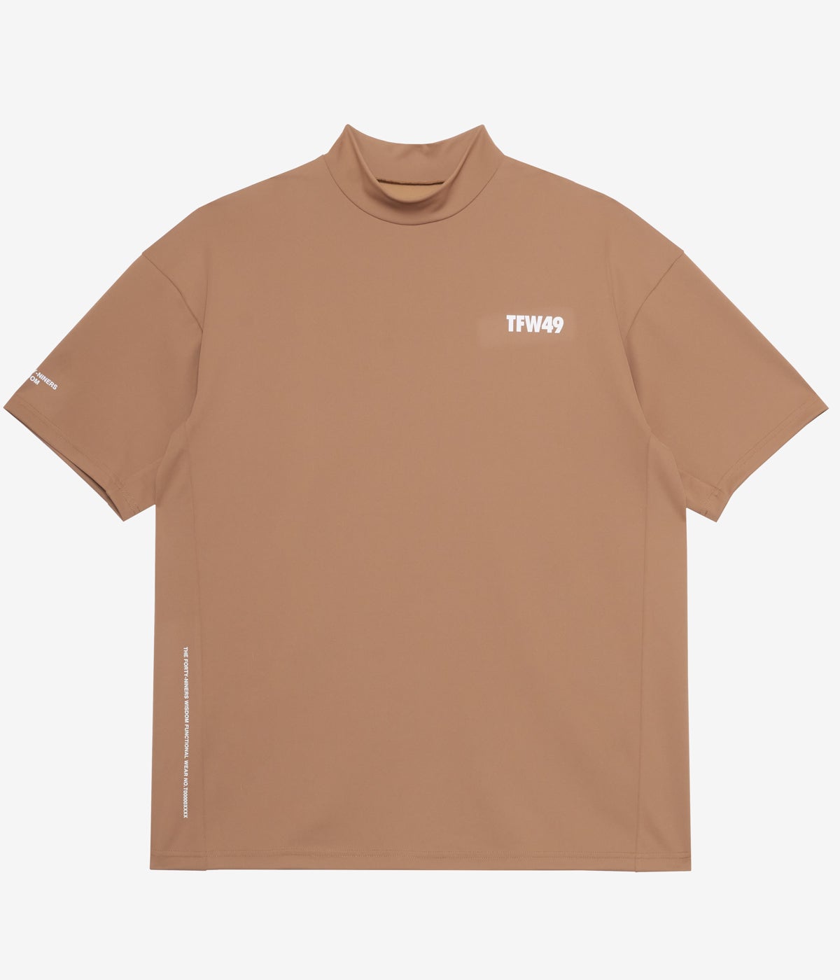 TFW49 ティーエフダブリュー RELAX MOCK NECK T T102610030 CAMEL