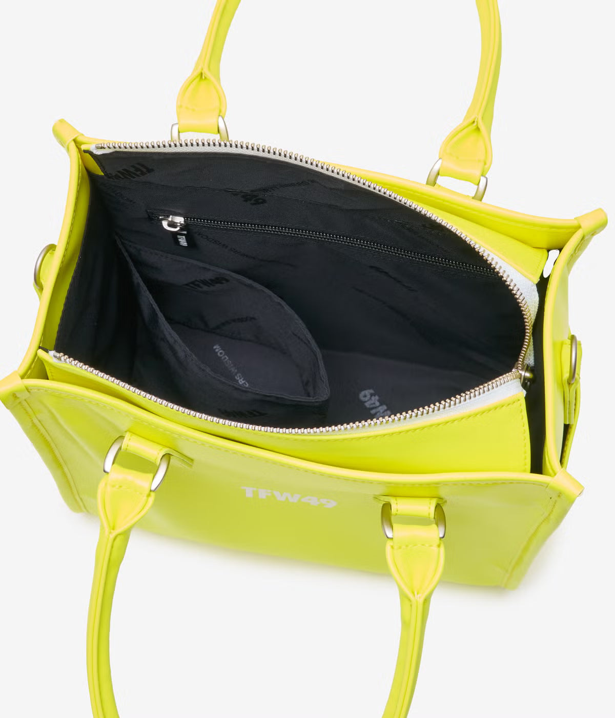 TFW49 SYNTHETIC LEATHER ROUND BAG