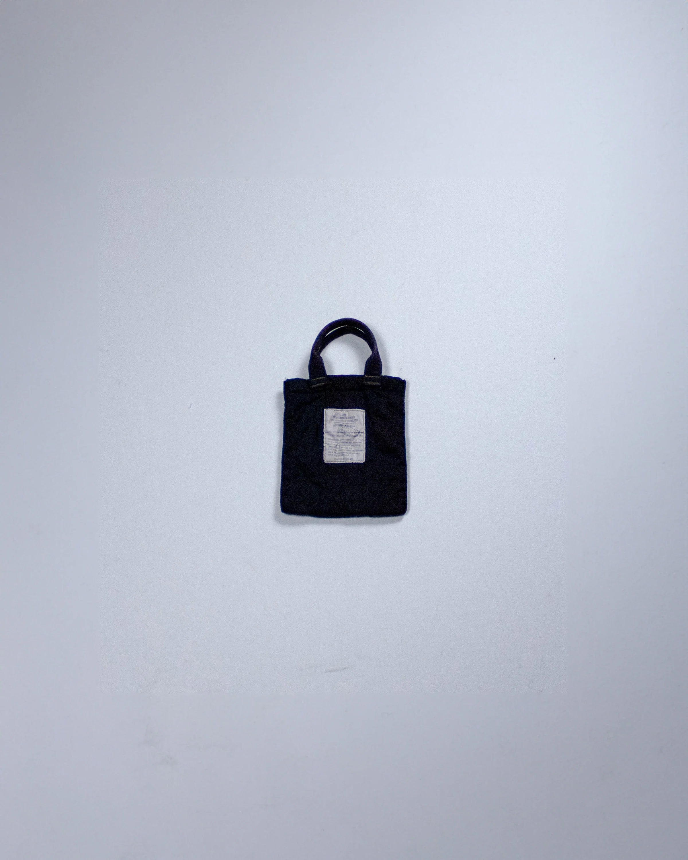 ミリタリーライナー ミニトート BLACK