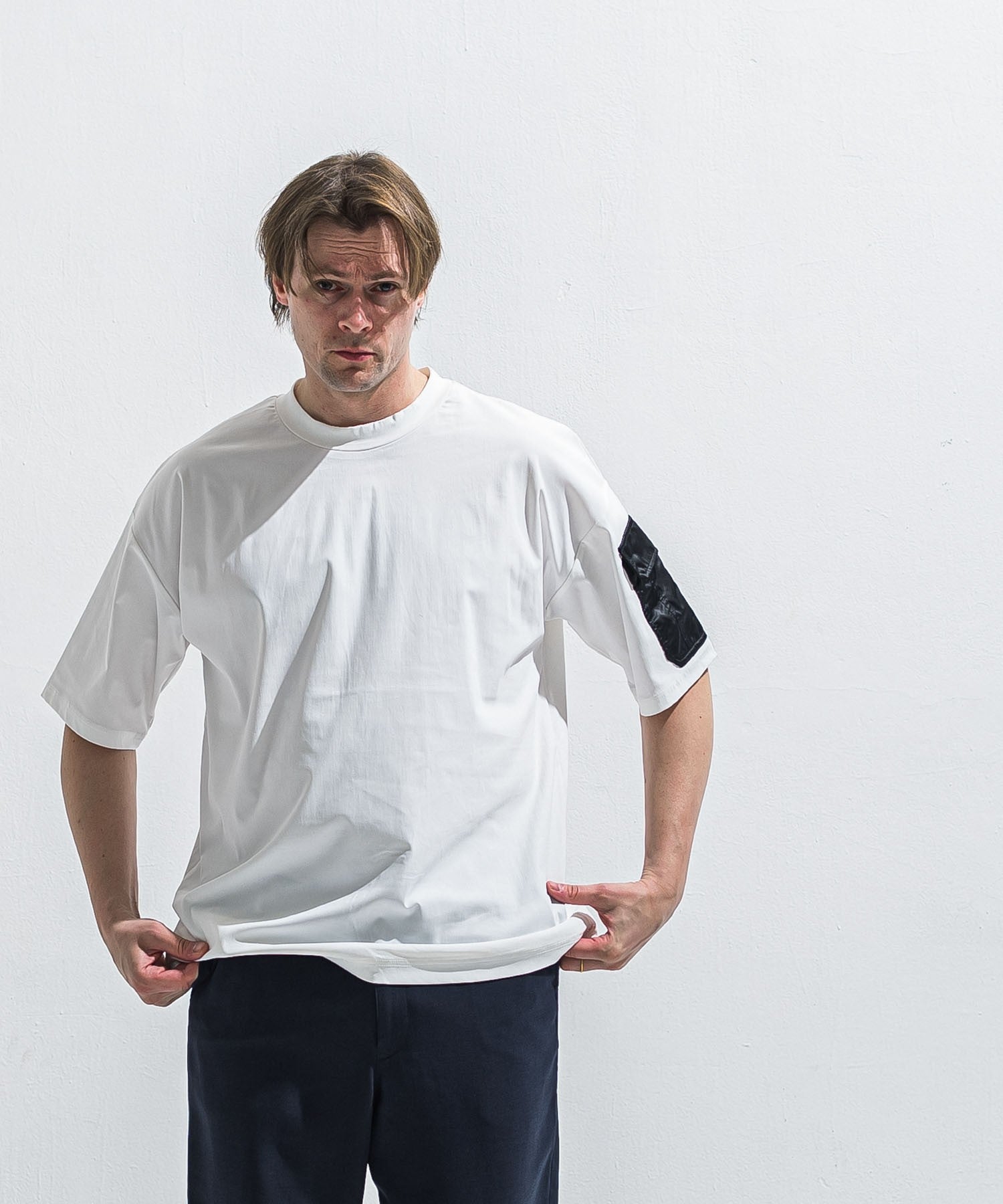 militaryPocket nylon OVER TEE