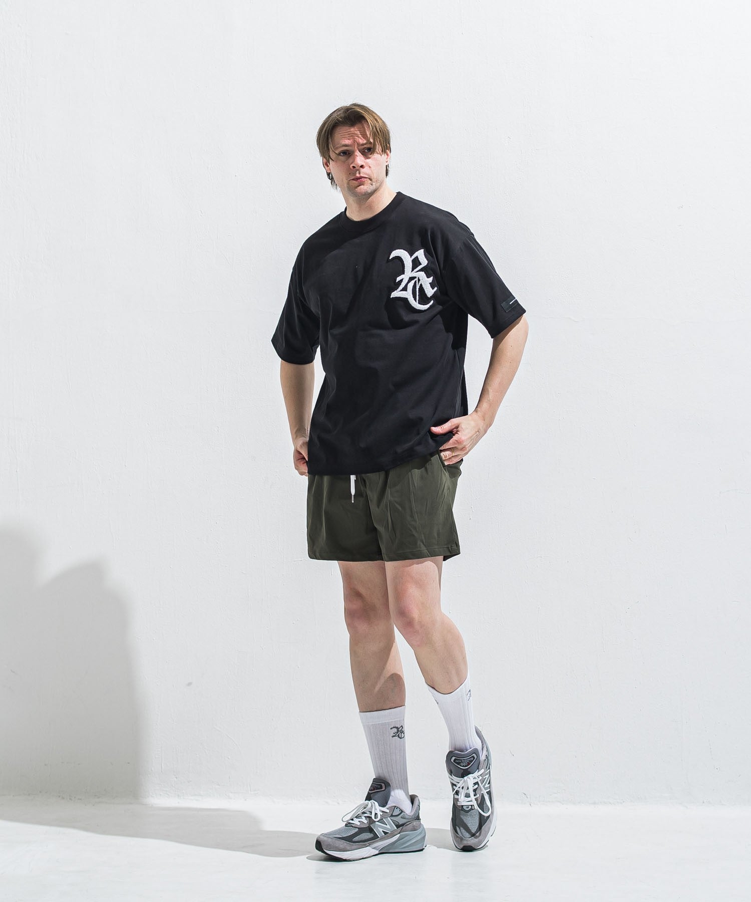 RESOUND CLOTHING リサウンドクロージング RC OVER TEE RC40-T-006 BKWH