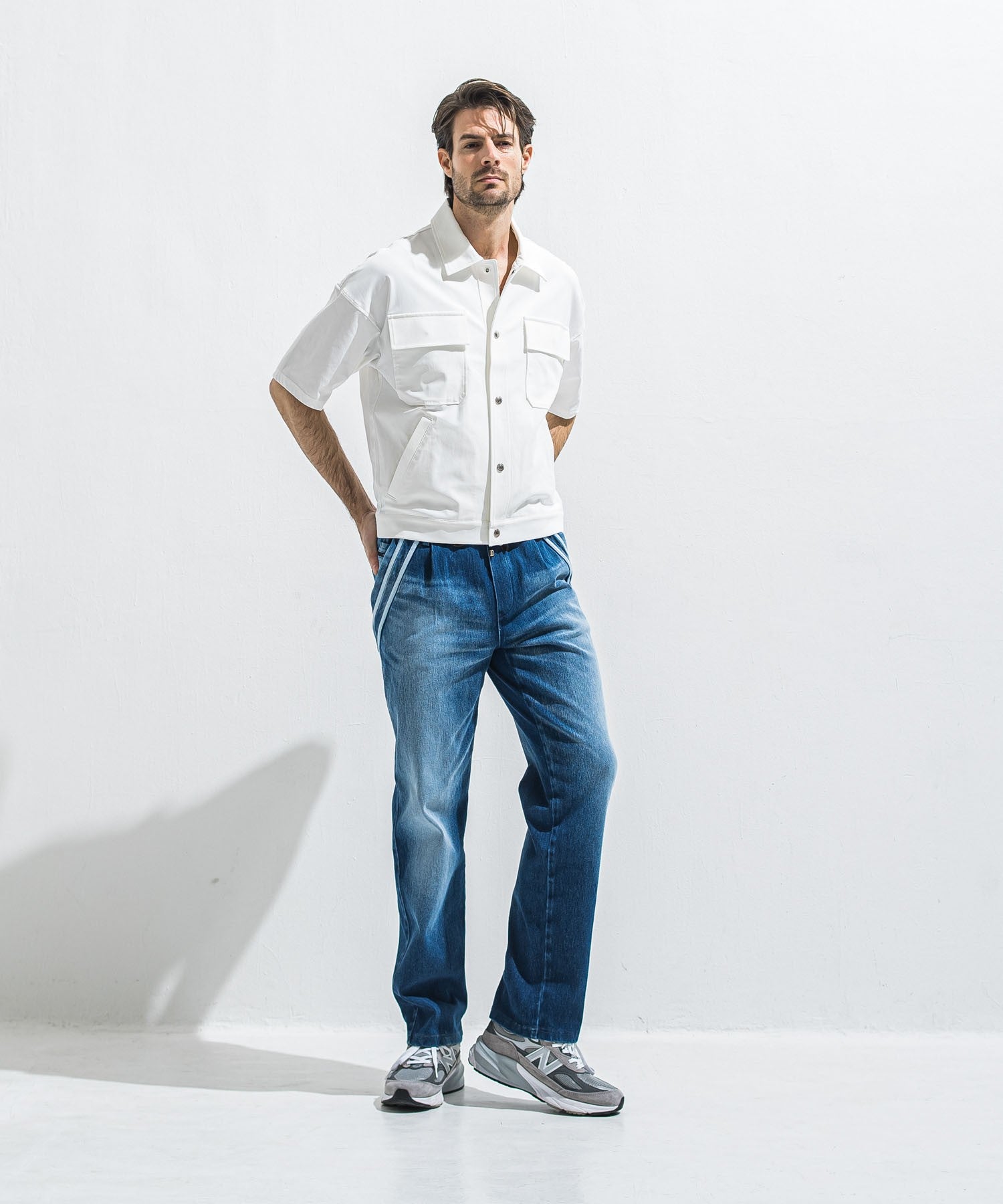 RESOUND CLOTHING リサウンドクロージング CPO HALE SHIRTSJK RC40-SH-003 WHITE
