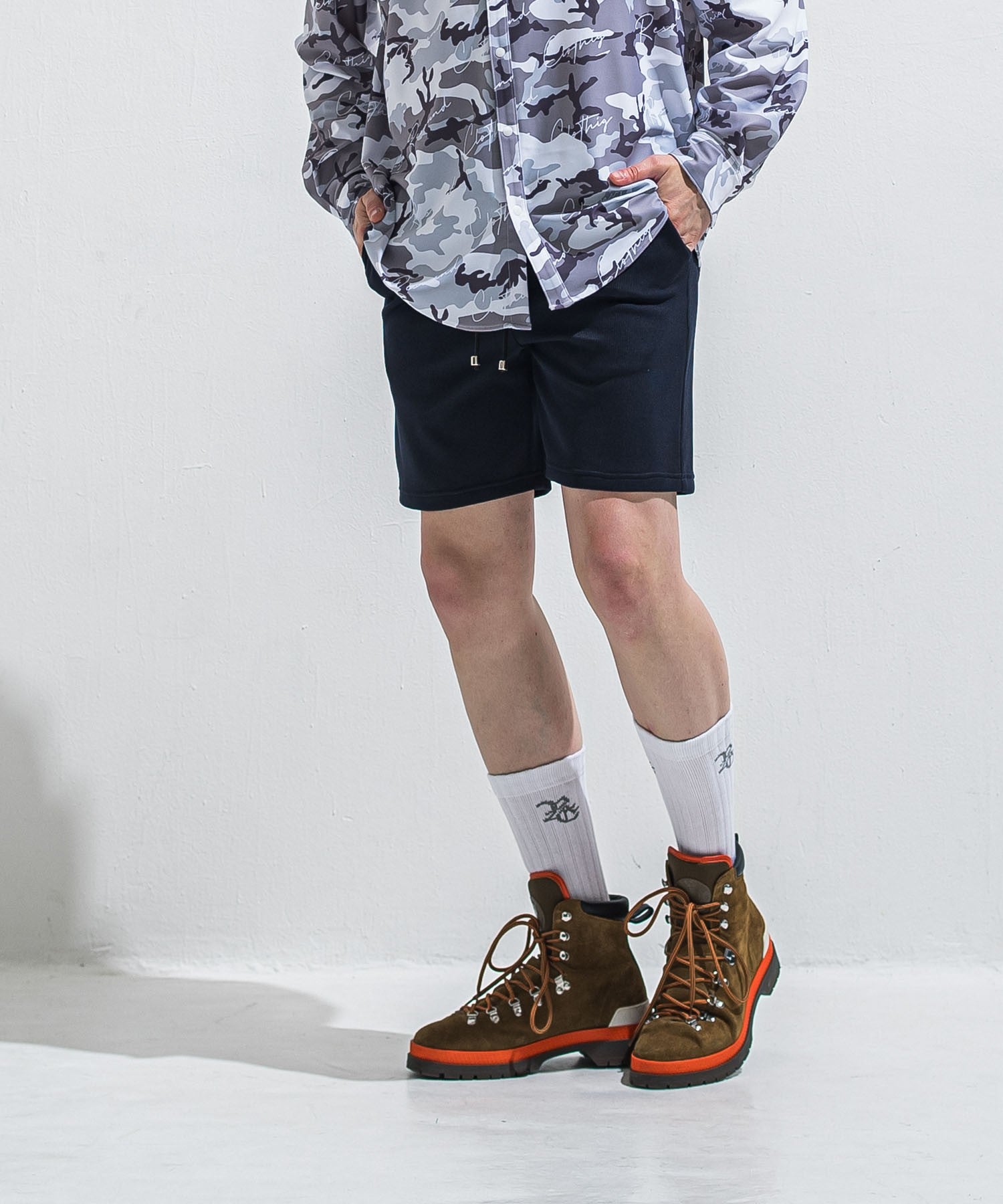 RESOUND CLOTHING リサウンドクロージング AZE SHORTS RC40-HP-006 CHACOAL