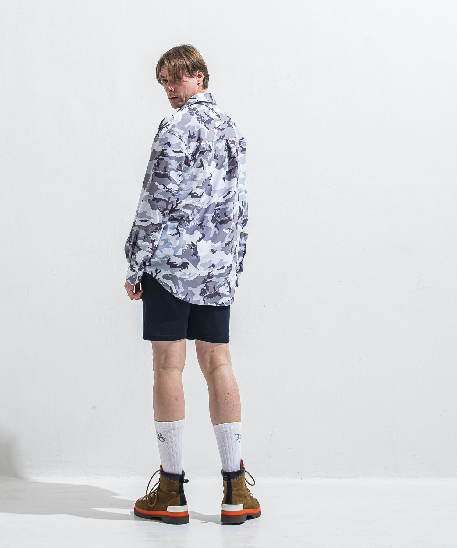 RESOUND CLOTHING リサウンドクロージング AZE SHORTS RC40-HP-006 NAVY