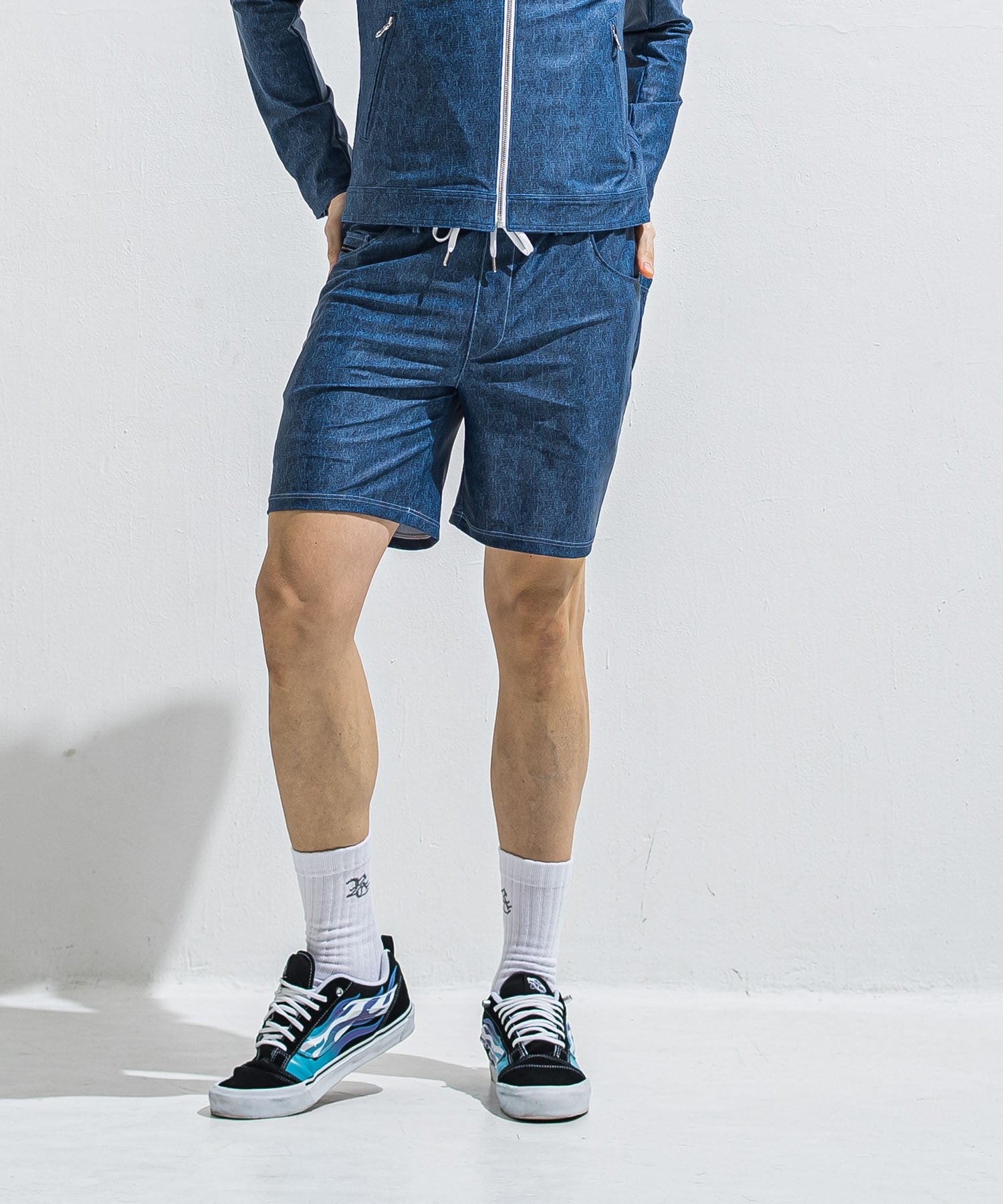 RESOUND CLOTHING リサウンドクロージング RUSH DENIM SHORTS RC40-HP-003-2 DIND