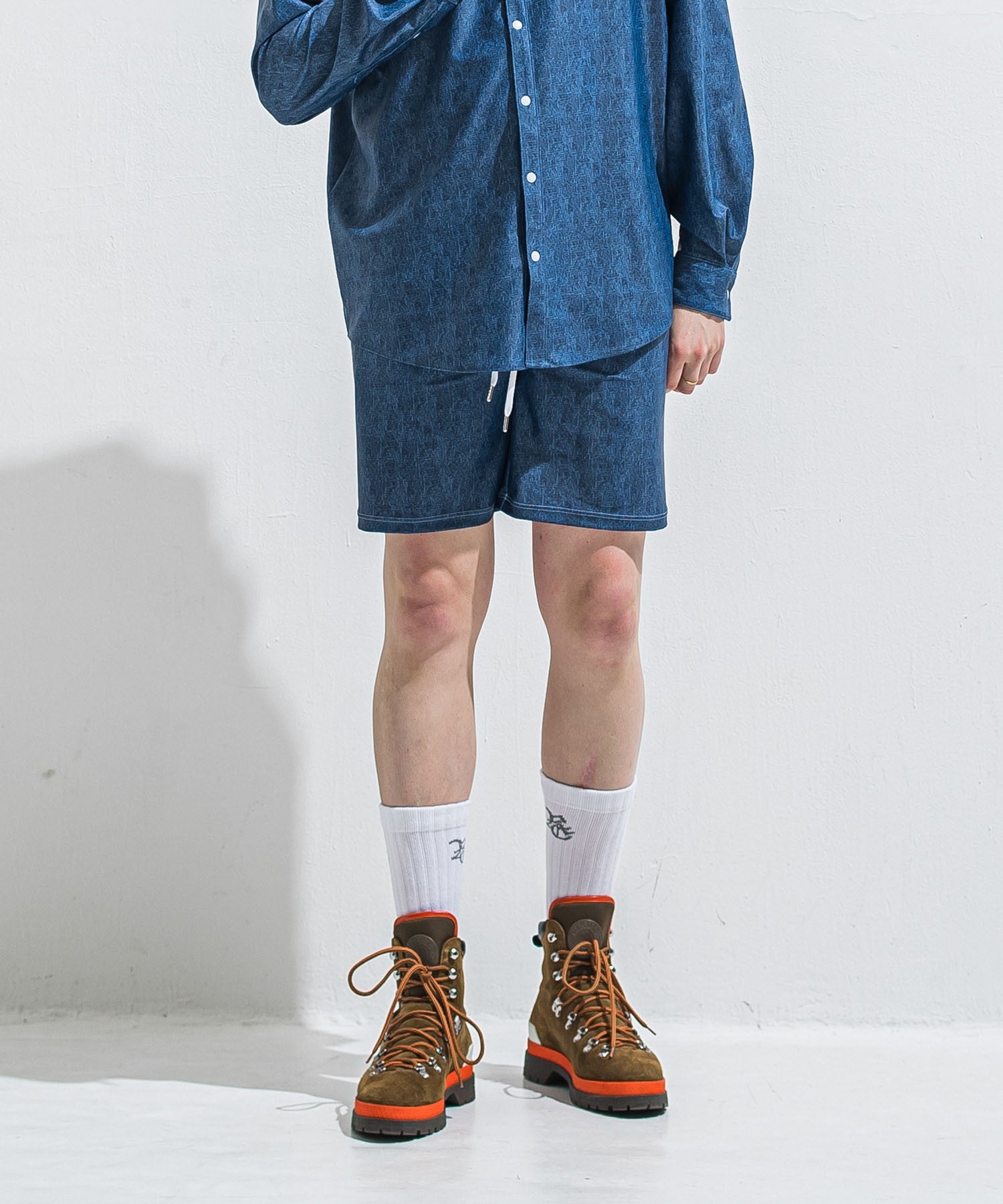 RESOUND CLOTHING リサウンドクロージング RUSH DENIM SHORTS RC40-HP-003-2 DIND