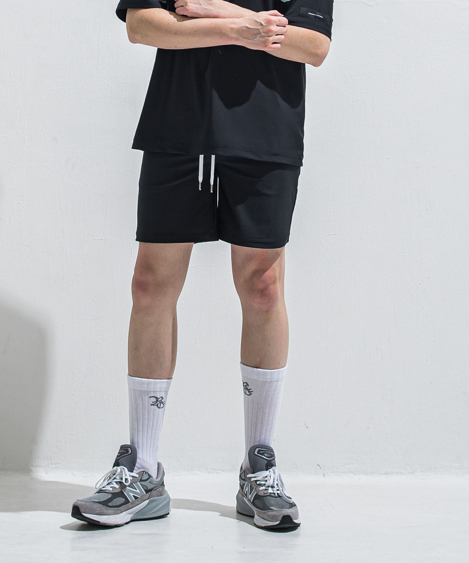 RESOUND CLOTHING リサウンドクロージング RUSH DENIM SHORTS RC40-HP-003 BLACK