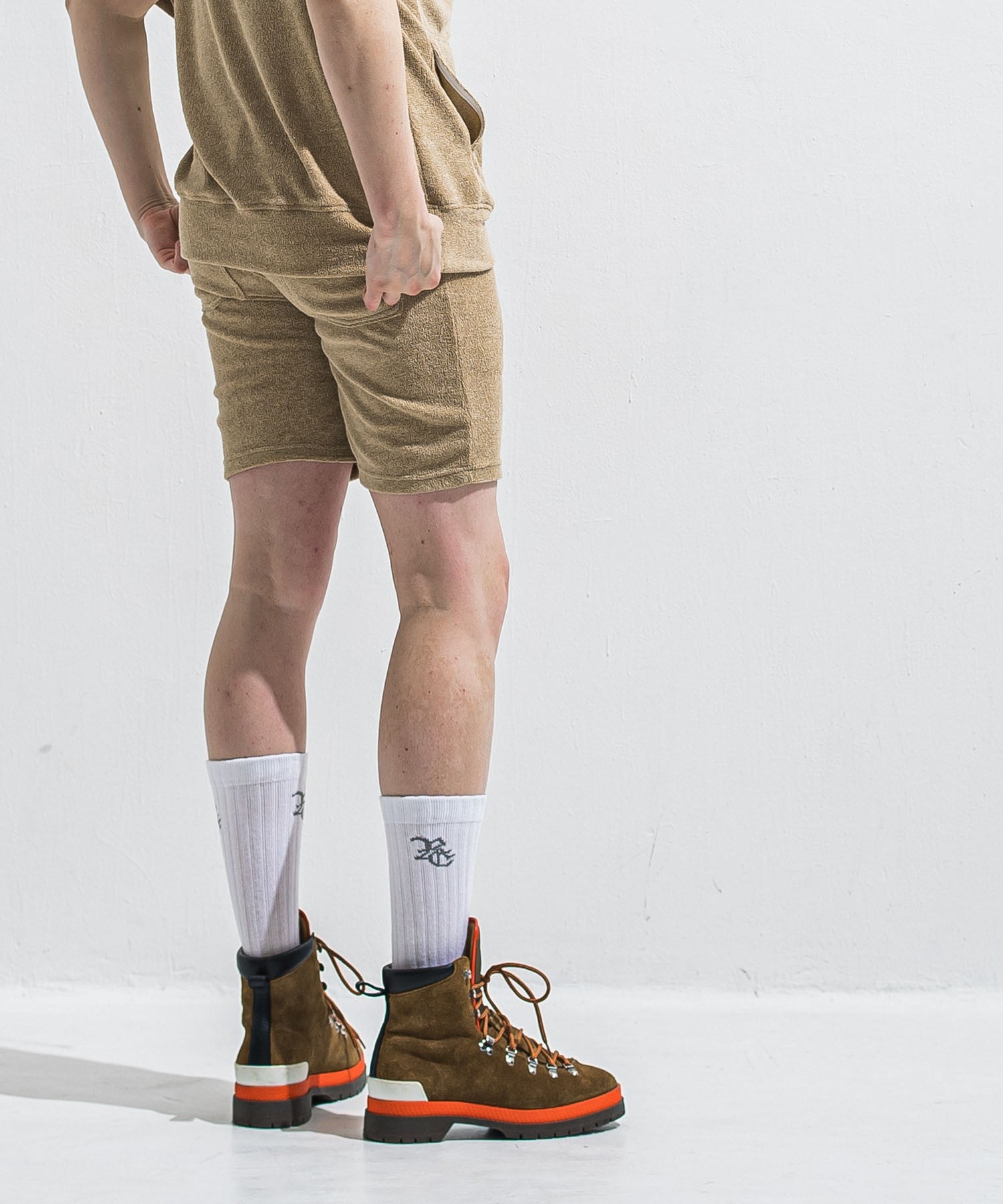 RESOUND CLOTHING リサウンドクロージング vintage PILE SHORTS RC40-HP-001 BEIGE