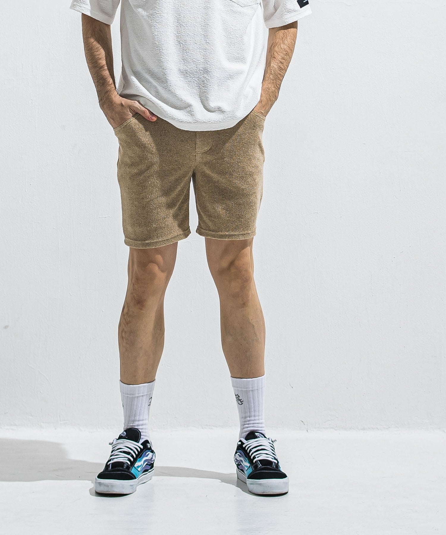 vintage PILE SHORTS