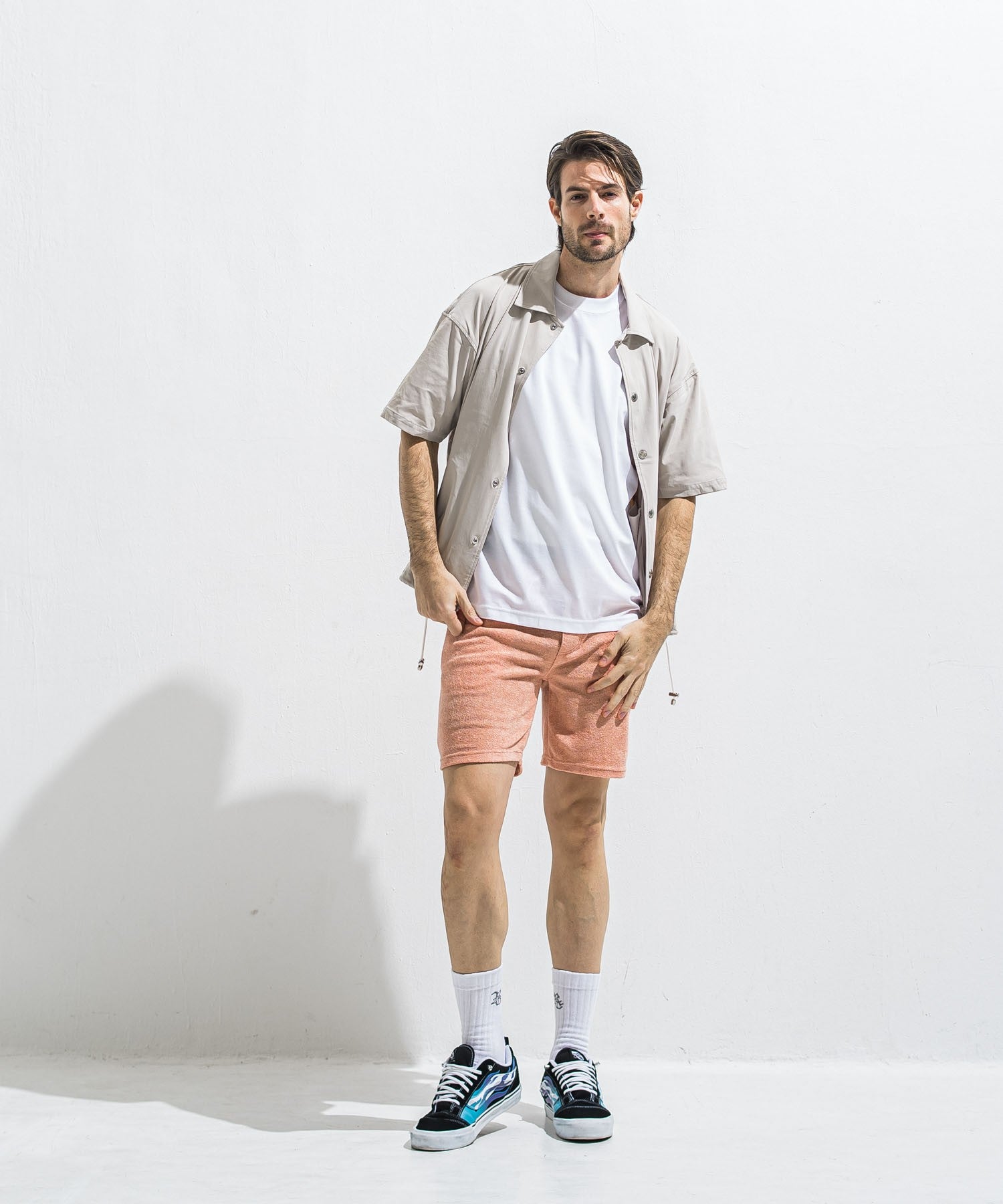 RESOUND CLOTHING リサウンドクロージング vintage PILE SHORTS RC40-HP-001 PINK
