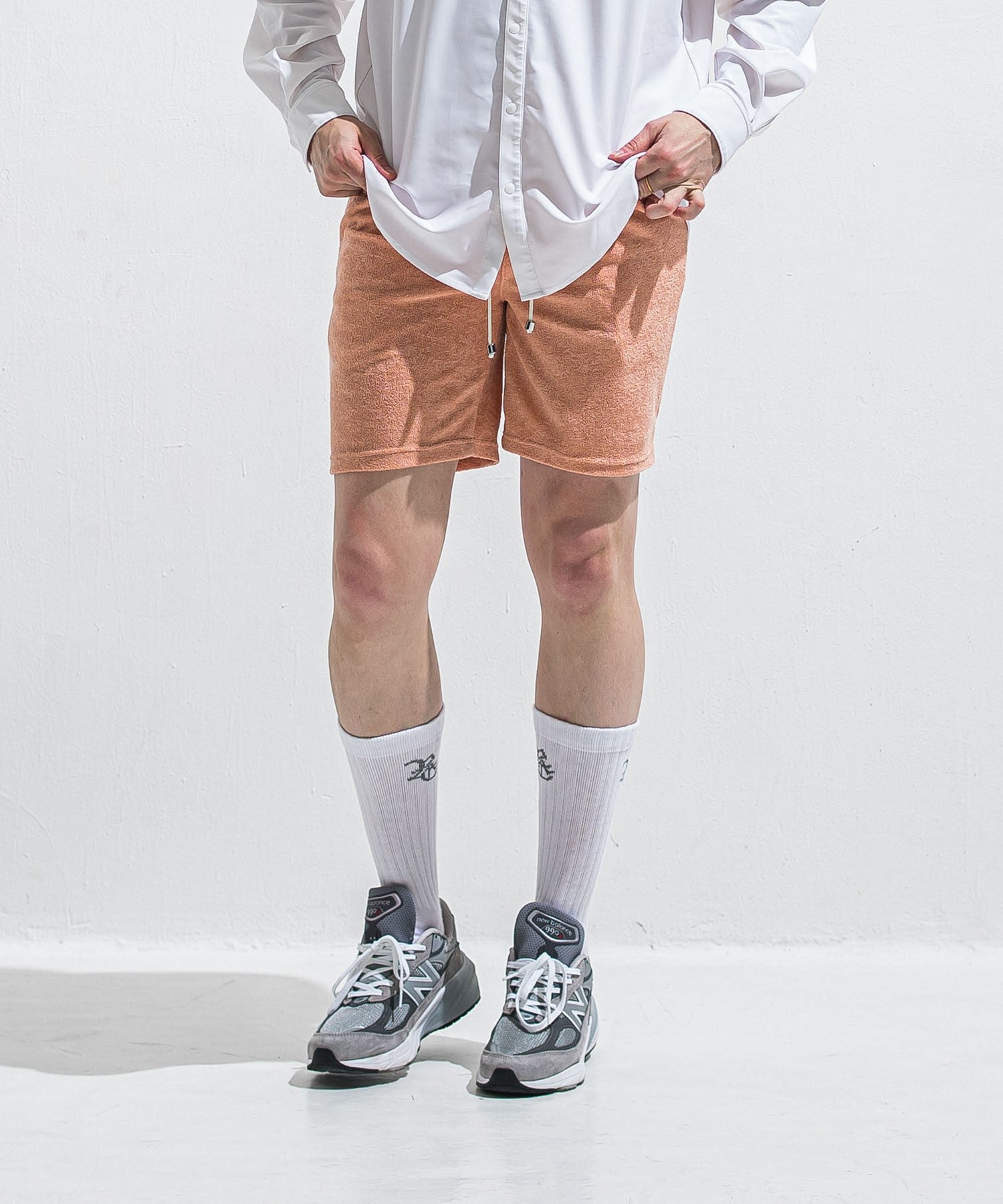 RESOUND CLOTHING リサウンドクロージング vintage PILE SHORTS RC40-HP-001 PINK
