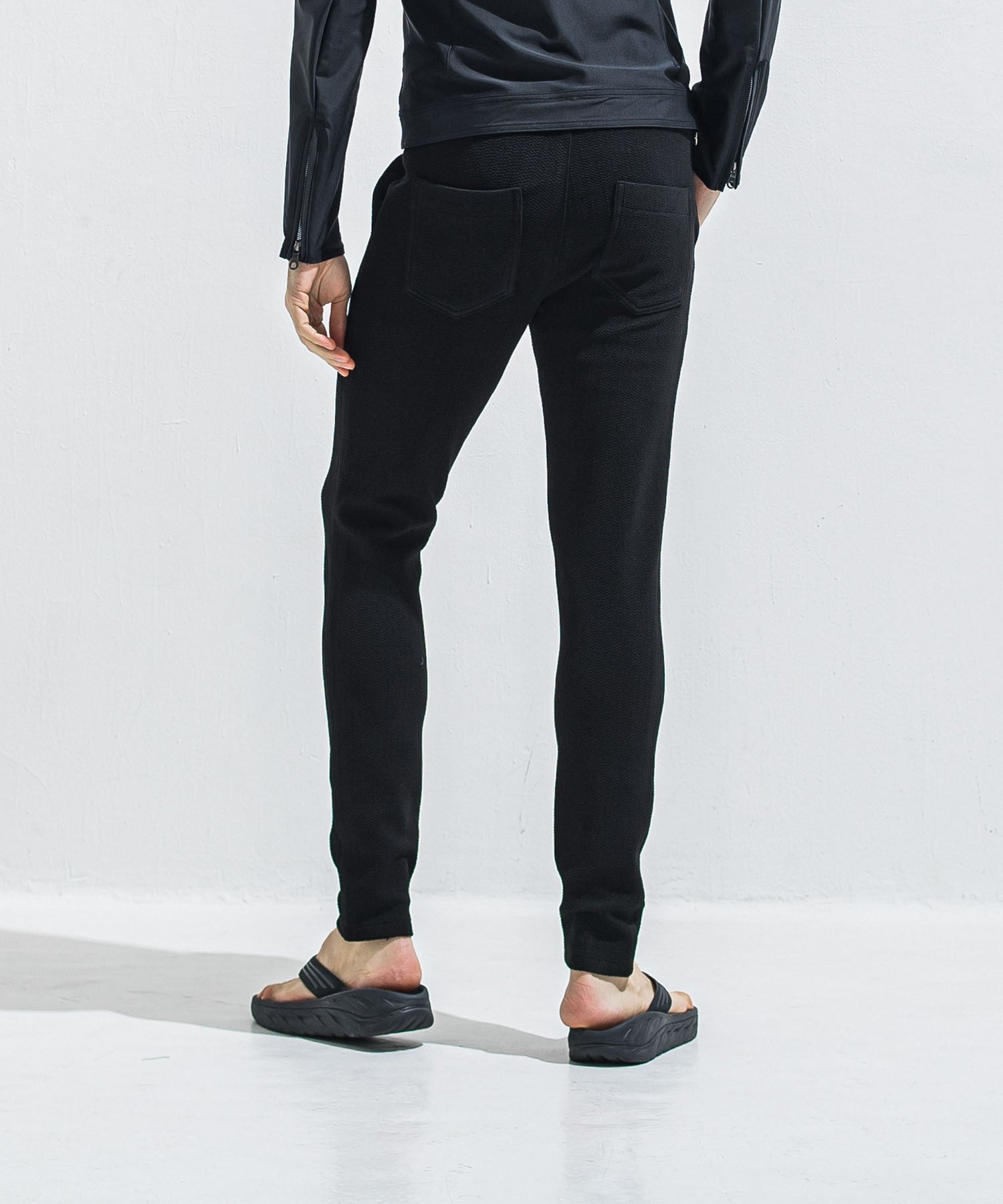 RESOUND CLOTHING リサウンドクロージング CHRIS EASY TUCK PANTS RC40-ST-016T B BLACK