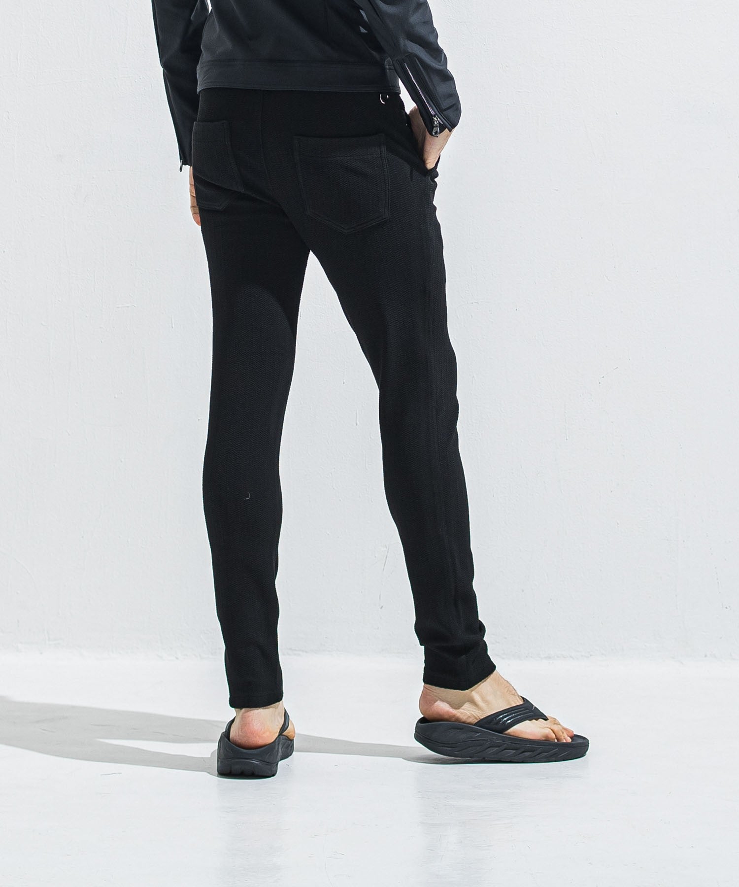 RESOUND CLOTHING リサウンドクロージング CHRIS EASY TUCK PANTS RC40-ST-016T B BLACK