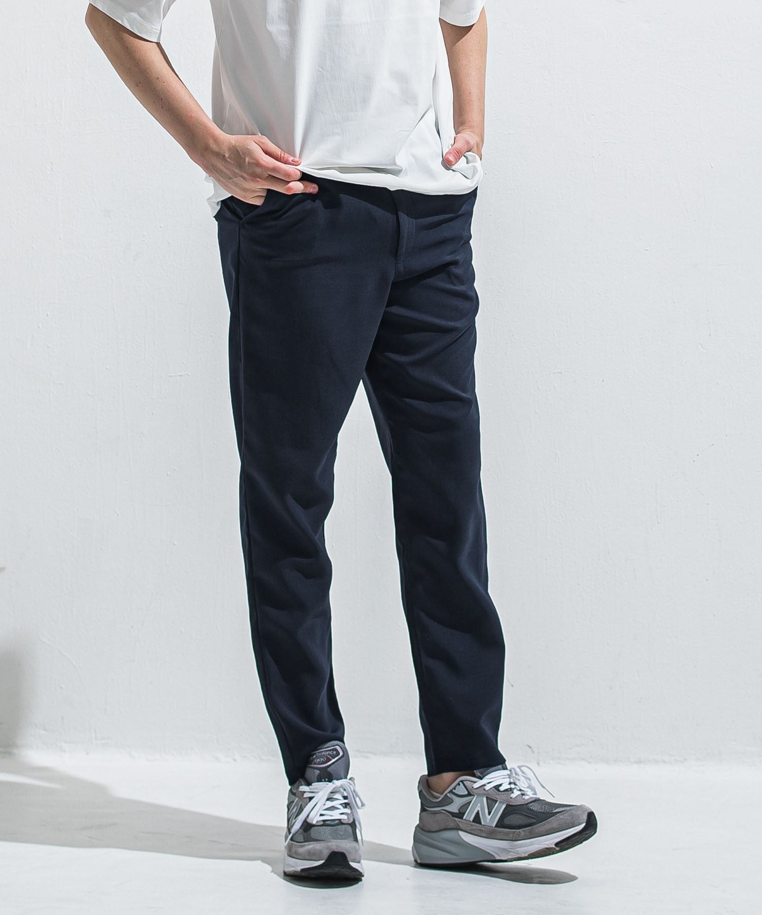 RESOUND CLOTHING リサウンドクロージング PAT WIDE EASY PANTS RC40-ST-036BN TWILLNAVY