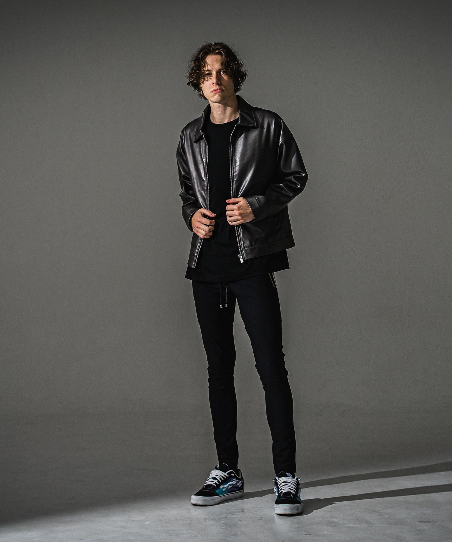 RESOUND CLOTHING リサウンドクロージング Johnson LINE NYLON PT BASIC-ST-009 BKWH