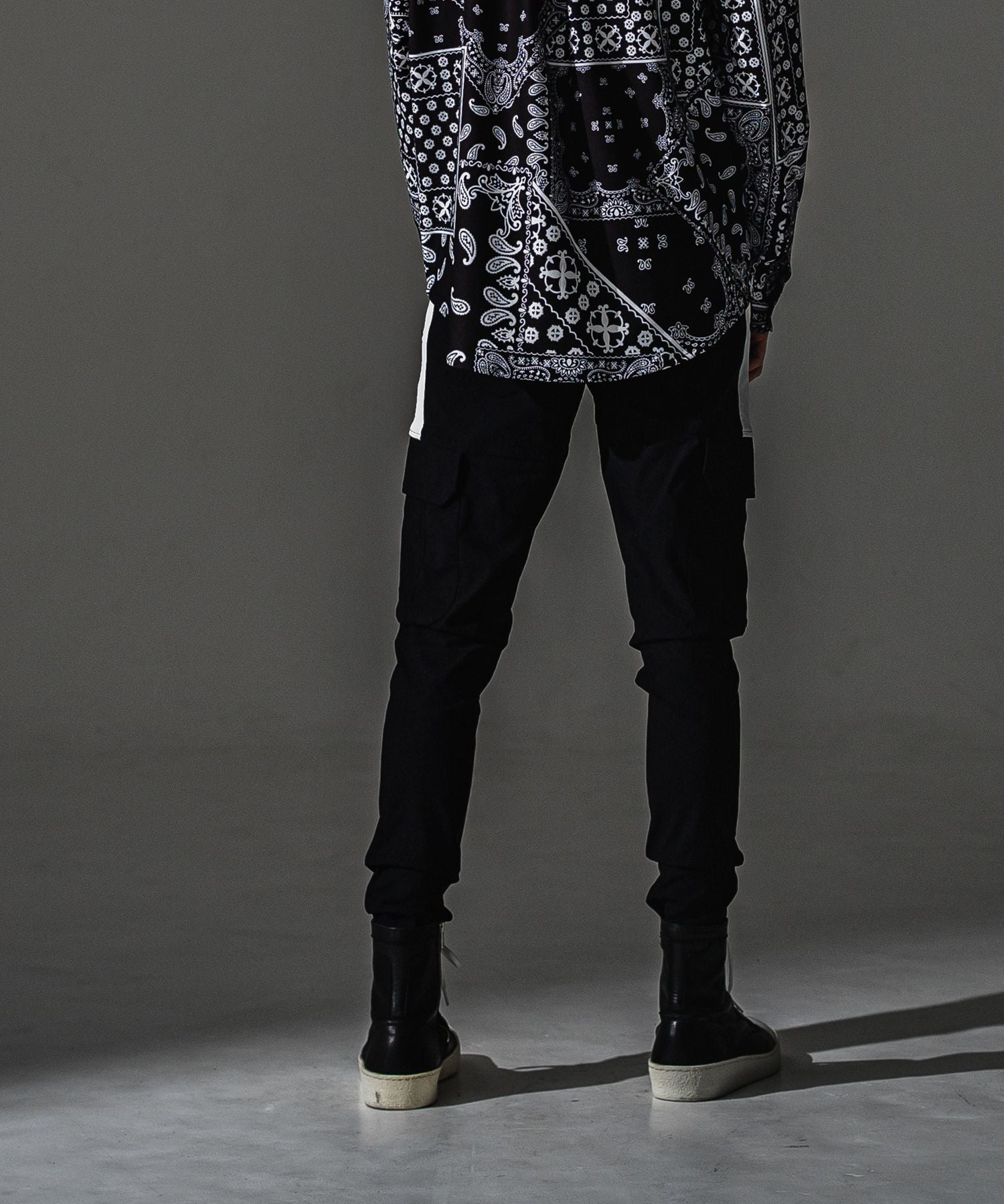 RESOUND CLOTHING リサウンドクロージング Darrell cargo PT BASIC-ST-010 BLACK