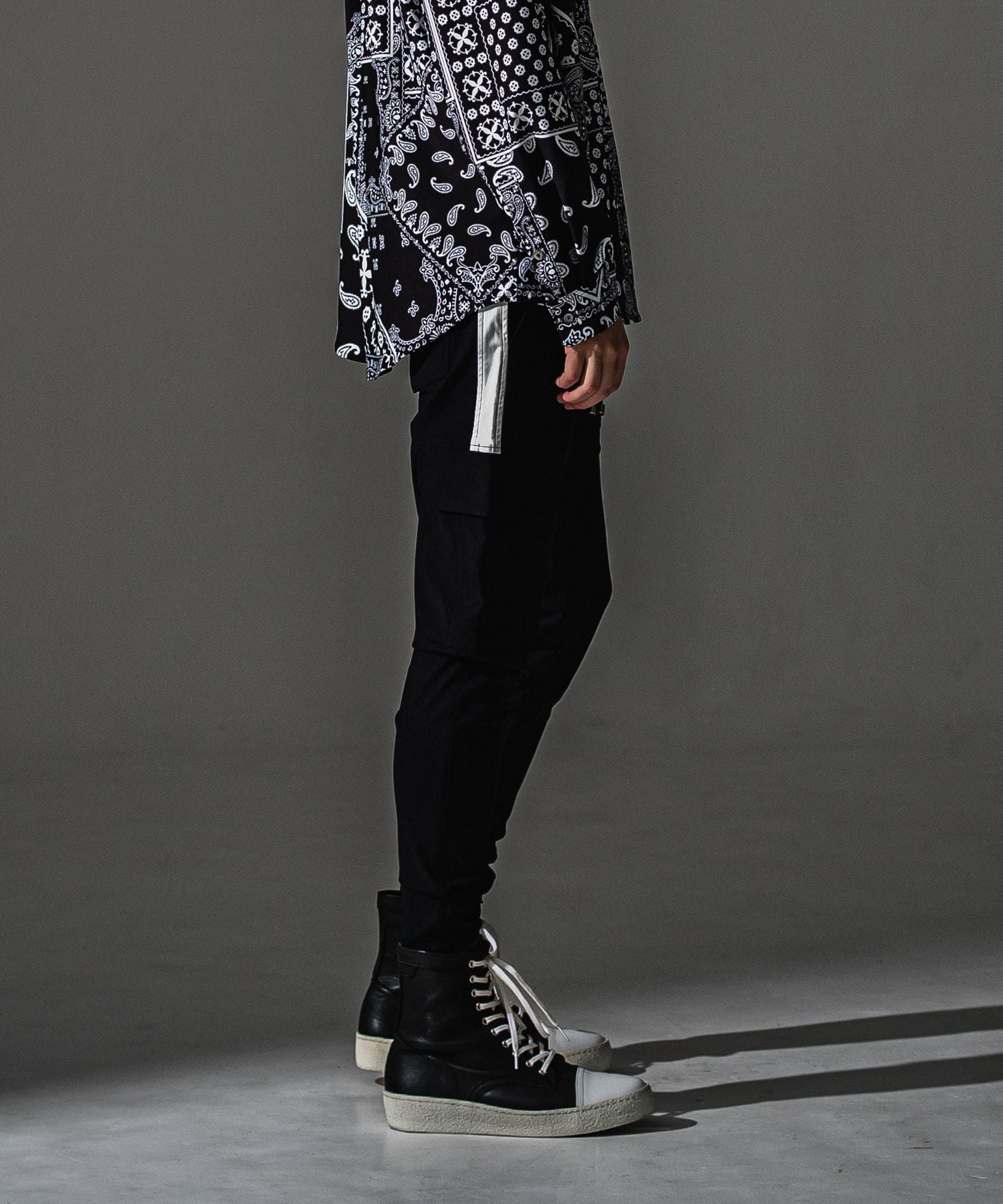 RESOUND CLOTHING リサウンドクロージング Darrell cargo PT BASIC-ST-010 BLACK