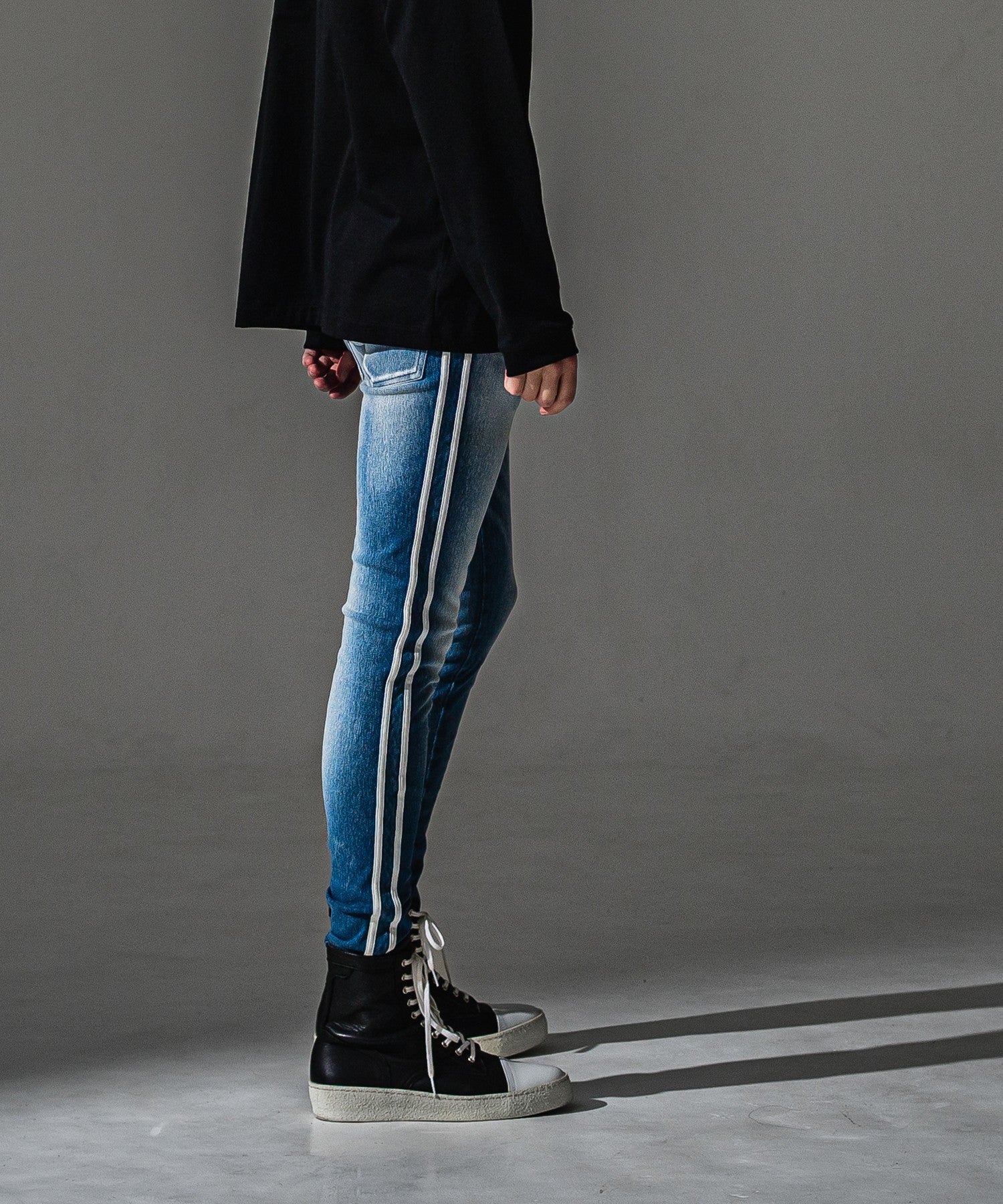 RESOUND CLOTHING リサウンドクロージング EX denim jersey BLINDLINE PT RC41-ST-008D LIND