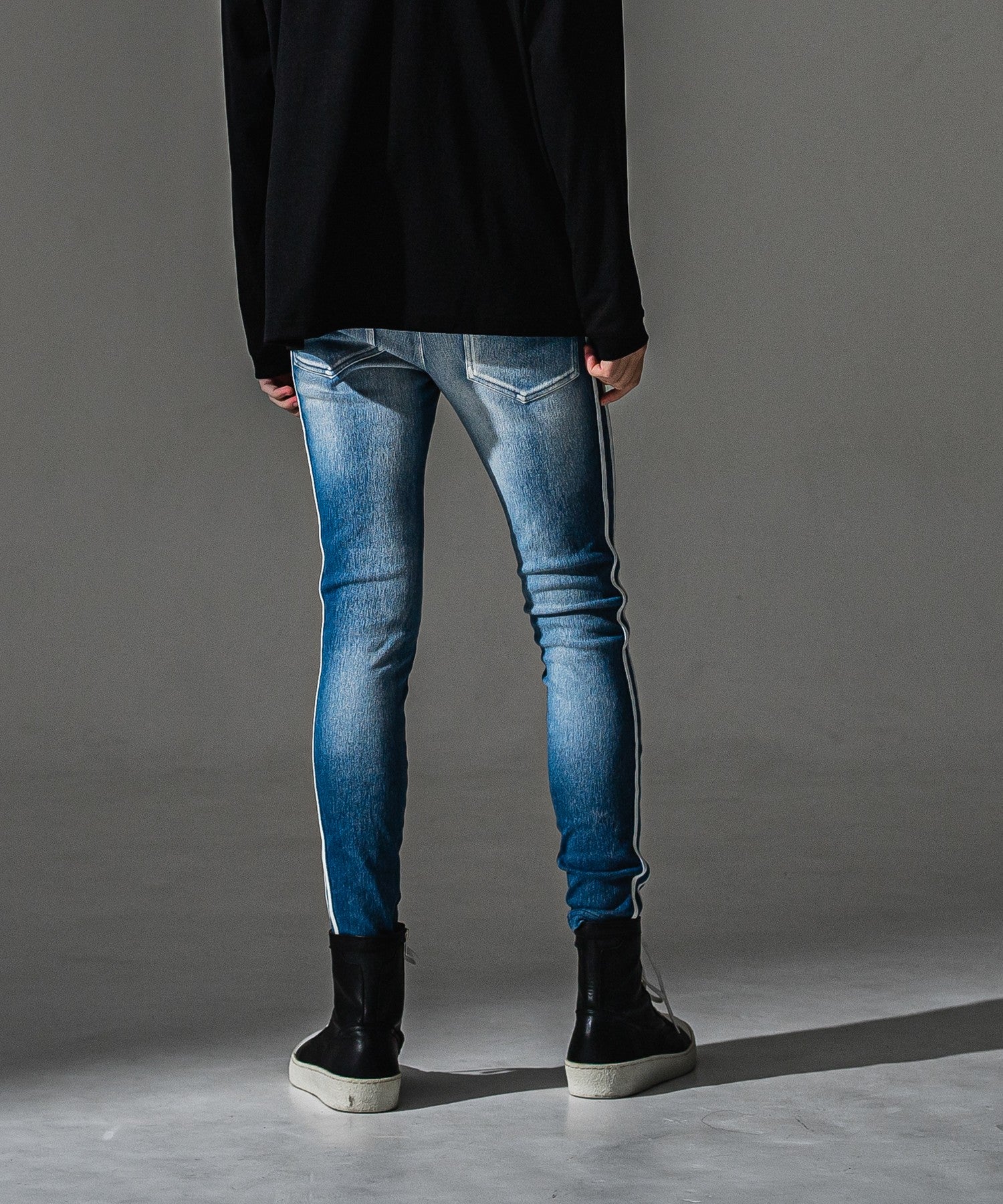 RESOUND CLOTHING リサウンドクロージング EX denim jersey BLINDLINE PT RC41-ST-008D LIND