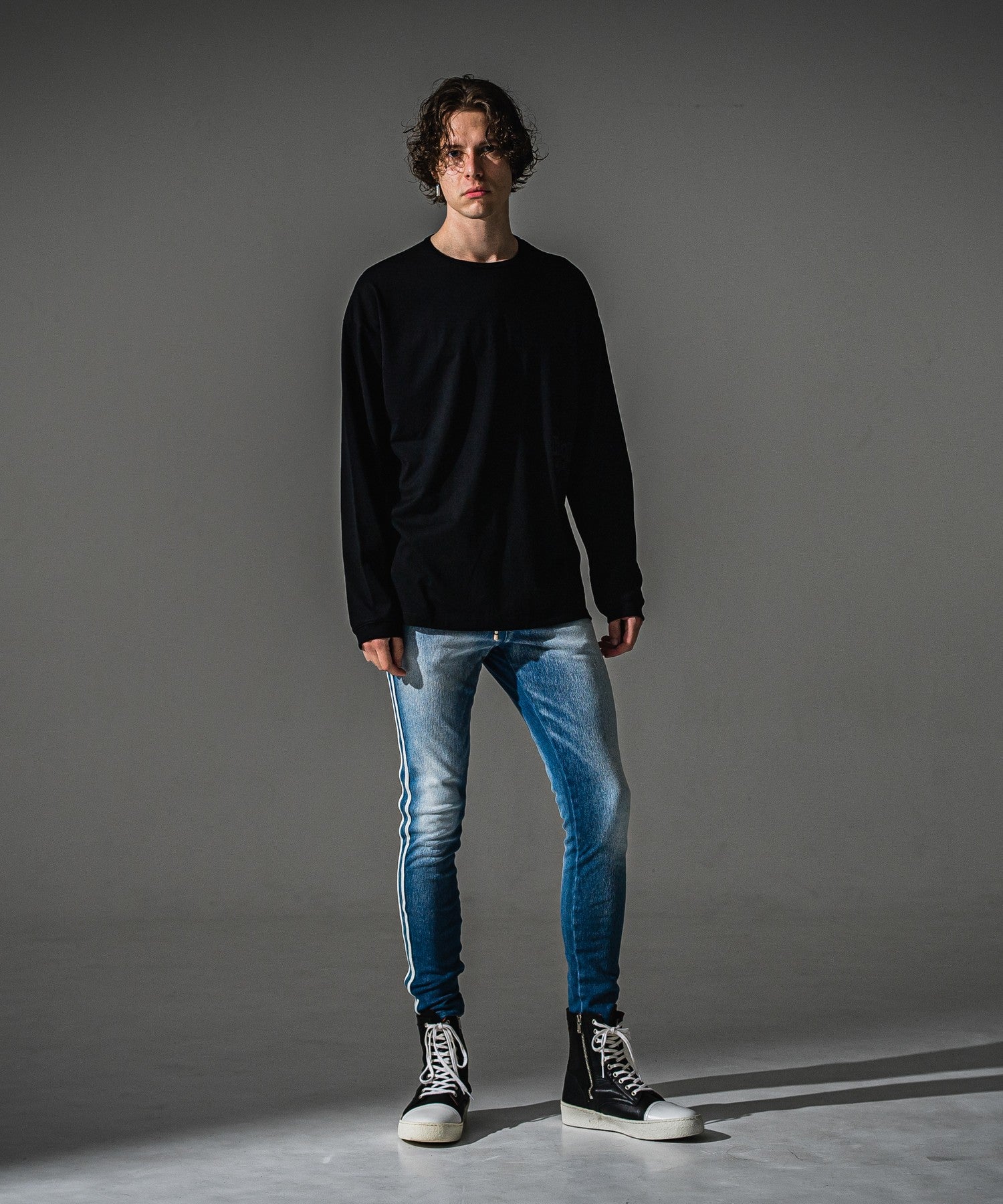 RESOUND CLOTHING リサウンドクロージング EX denim jersey BLINDLINE PT RC41-ST-008D LIND