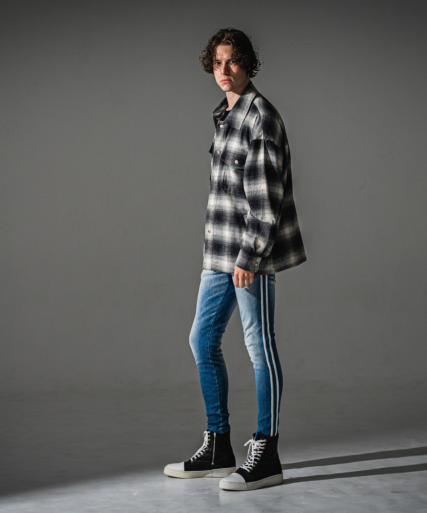 RESOUND CLOTHING リサウンドクロージング EX denim jersey BLINDLINE PT RC41-ST-008D LIND