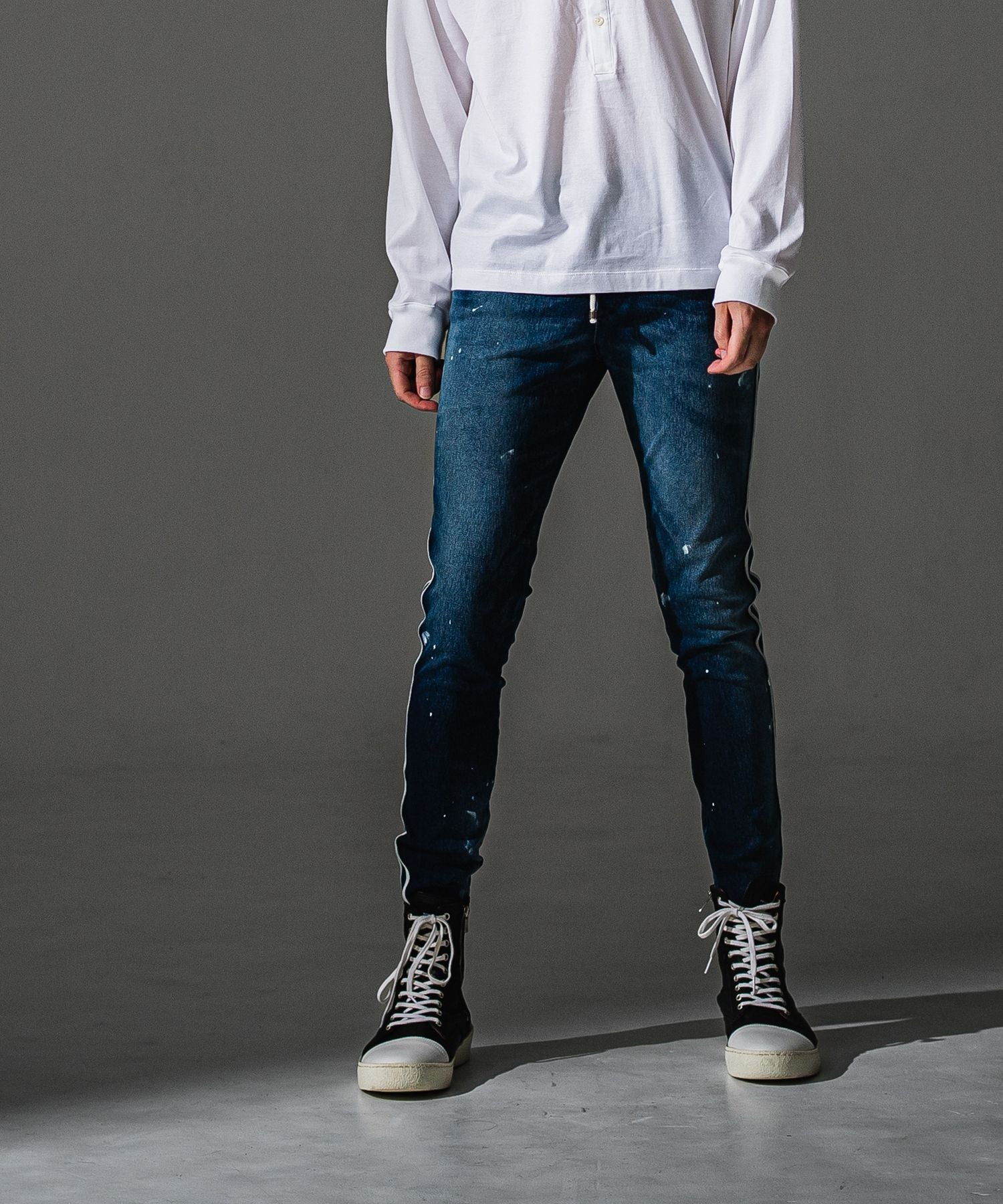 RESOUND CLOTHING リサウンドクロージング EX denim jersey BLINDLINE PT RC41-ST-008D DIND