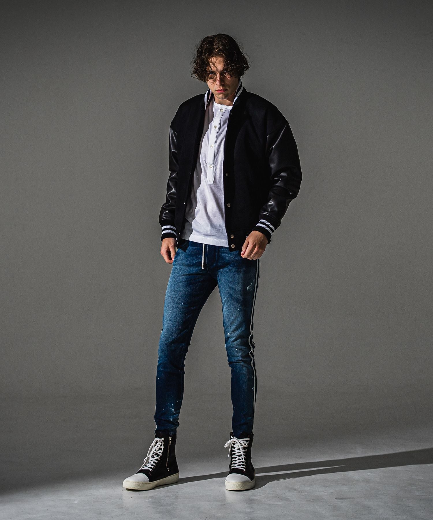 RESOUND CLOTHING リサウンドクロージング EX denim jersey BLINDLINE PT RC41-ST-008D DIND