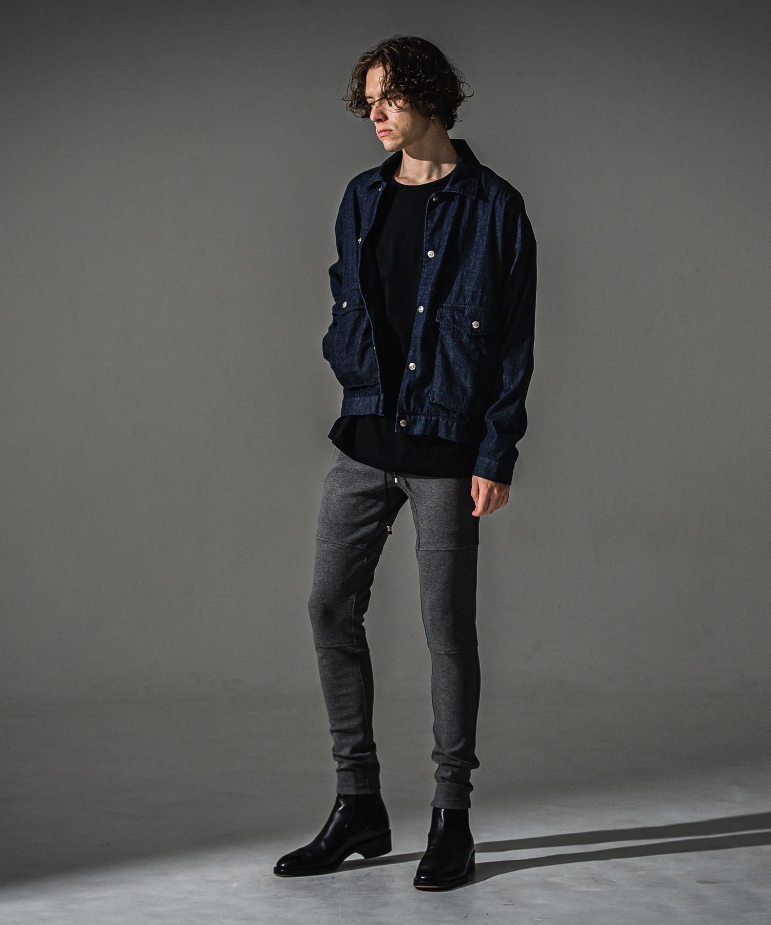 RESOUND CLOTHING リサウンドクロージング Johnson LINE blister PT RC41-ST-009 BCHACOAL