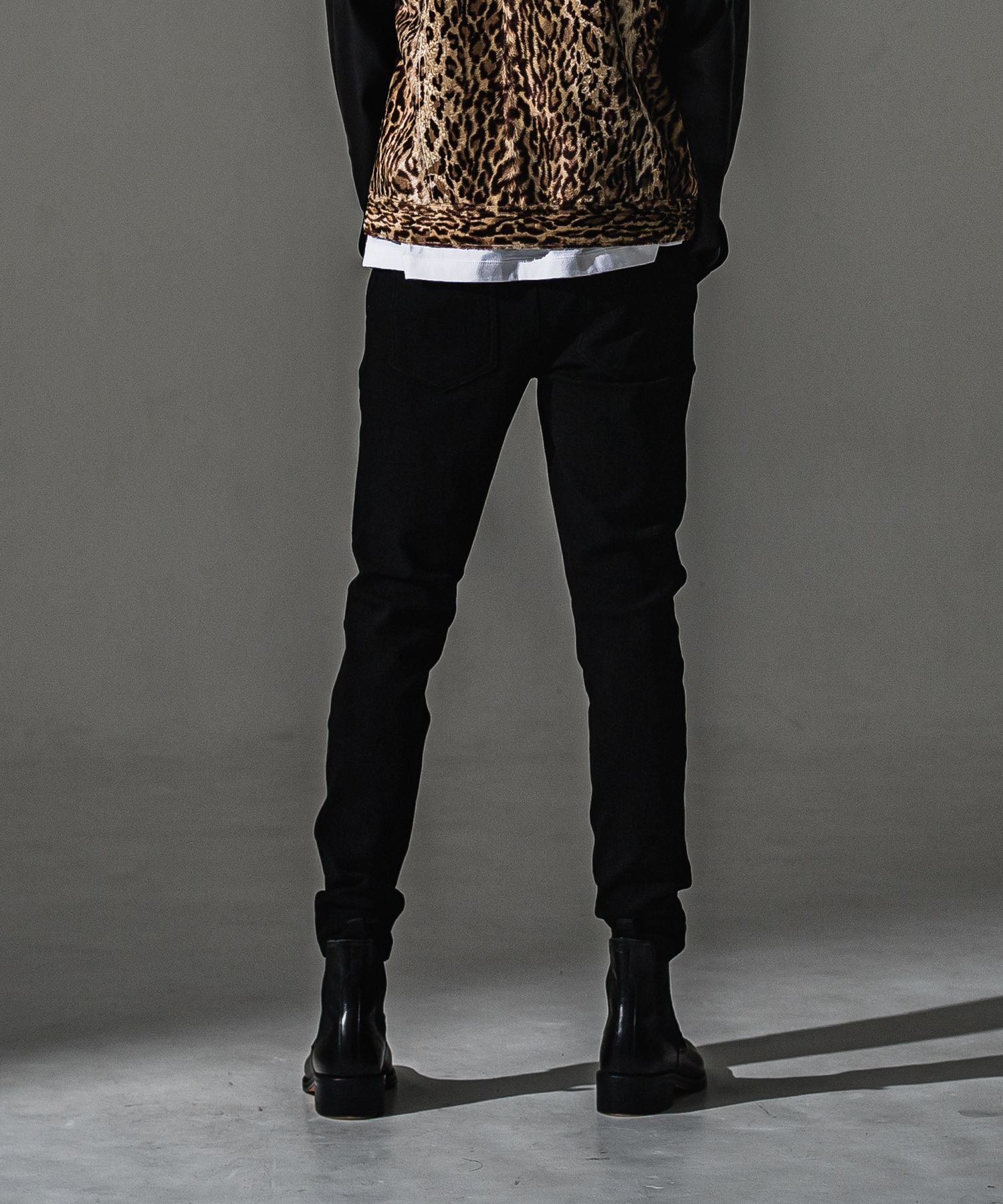 RESOUND CLOTHING リサウンドクロージング CHRIS EASY blister TUCK PANTS RC41-ST-016T BLACK