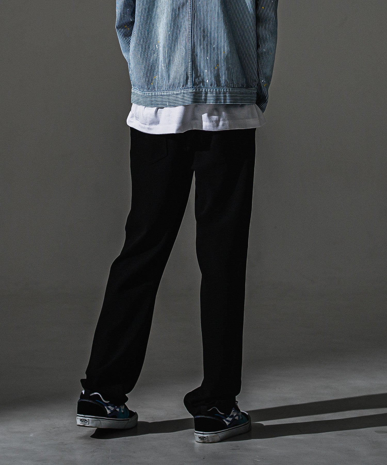 RESOUND CLOTHING リサウンドクロージング CHRIS EASY WIDE TUCK PANTS RC41-ST-016WT BBLACK
