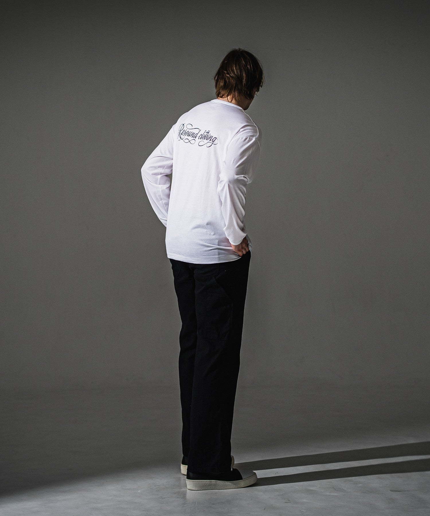 RESOUND CLOTHING リサウンドクロージング CHRIS EASY WIDE TUCK PANTS RC41-ST-016WT BBLACK