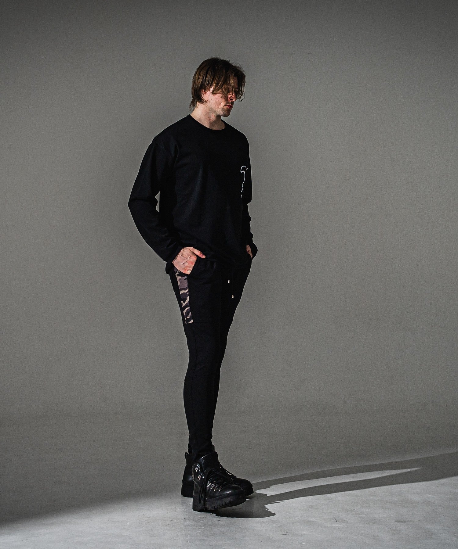RESOUND CLOTHING リサウンドクロージング JT PT RC41-ST-045 BLACK