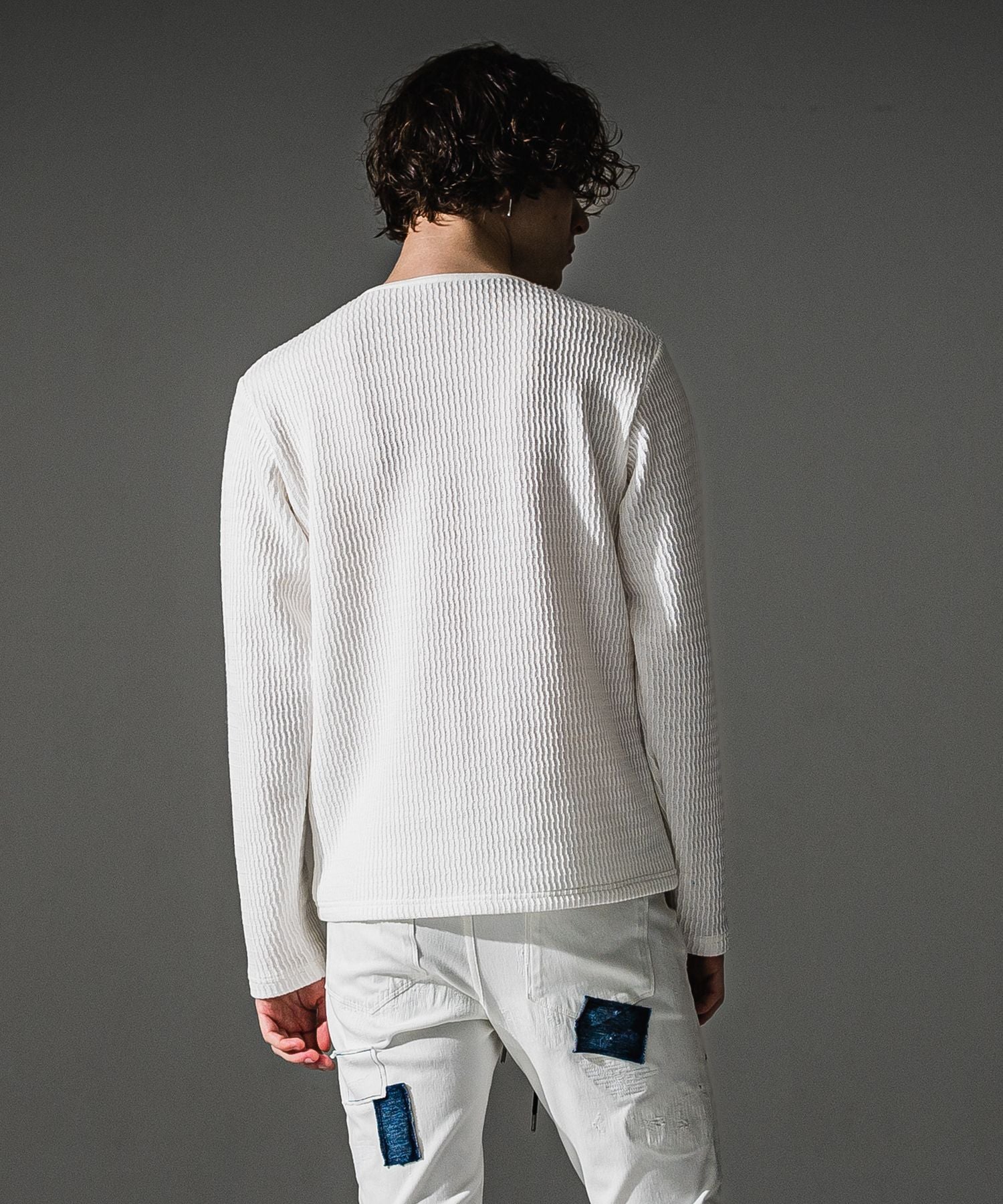 RESOUND CLOTHING リサウンドクロージング KNT HENRY RC41-C-001 WHITE