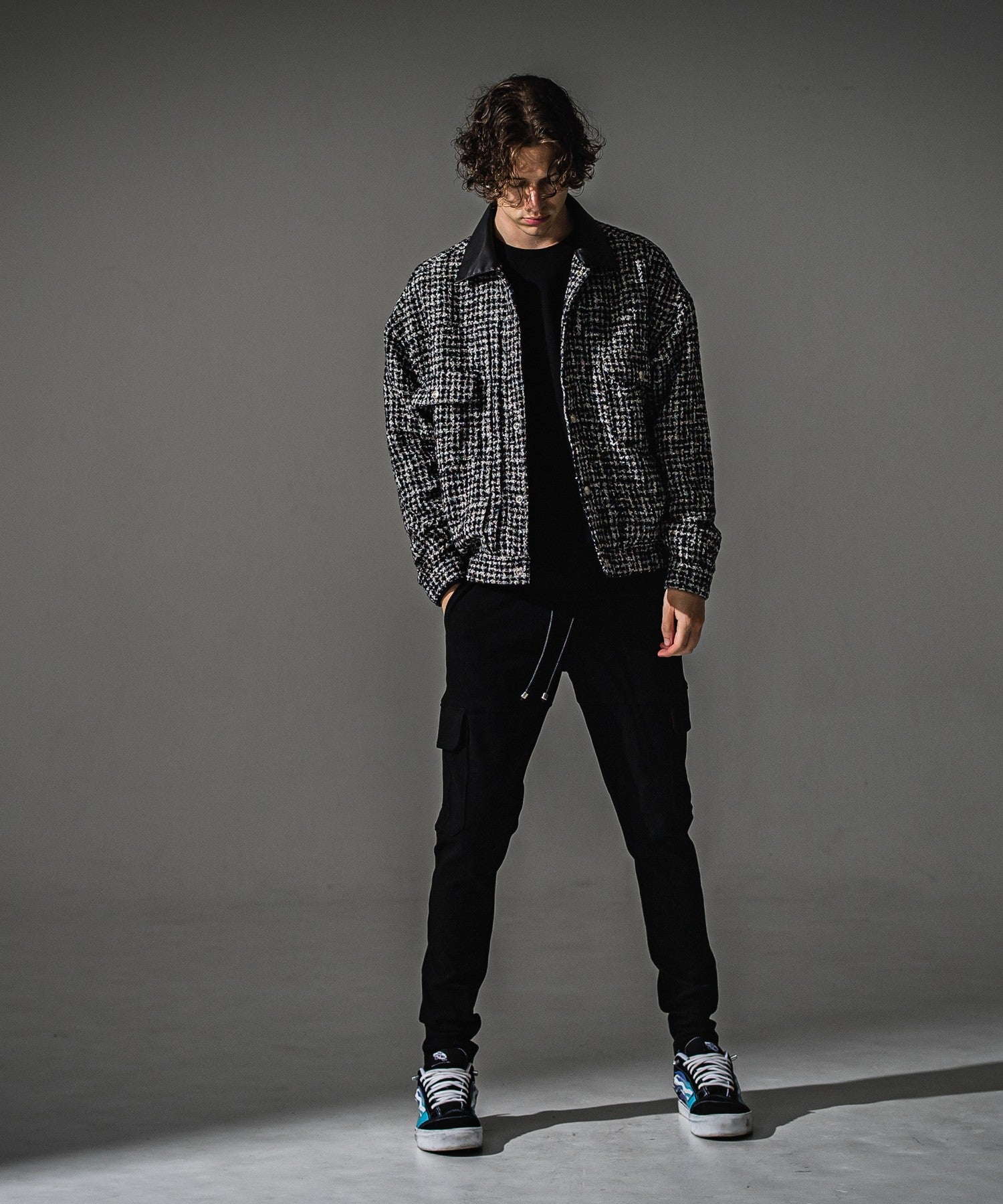 RESOUND CLOTHING リサウンドクロージング light blister trainer RC41-C-003 BLACK