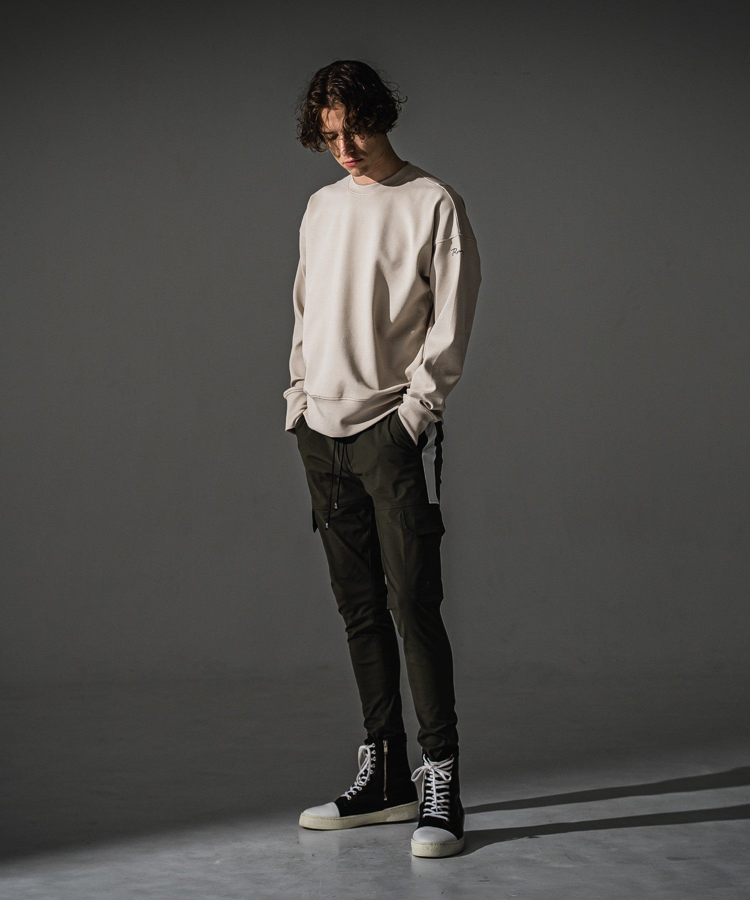 RESOUND CLOTHING リサウンドクロージング light blister trainer RC41-C-003 BEIGE