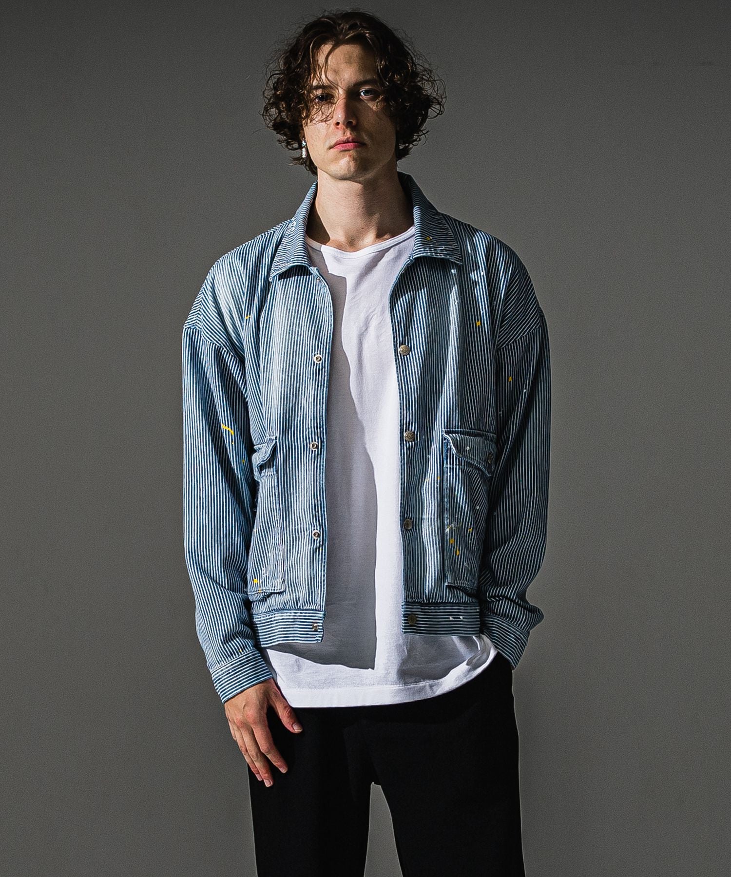 RESOUND CLOTHING リサウンドクロージング LDENIM AG flight jk RC41-JK-001-2 hickory